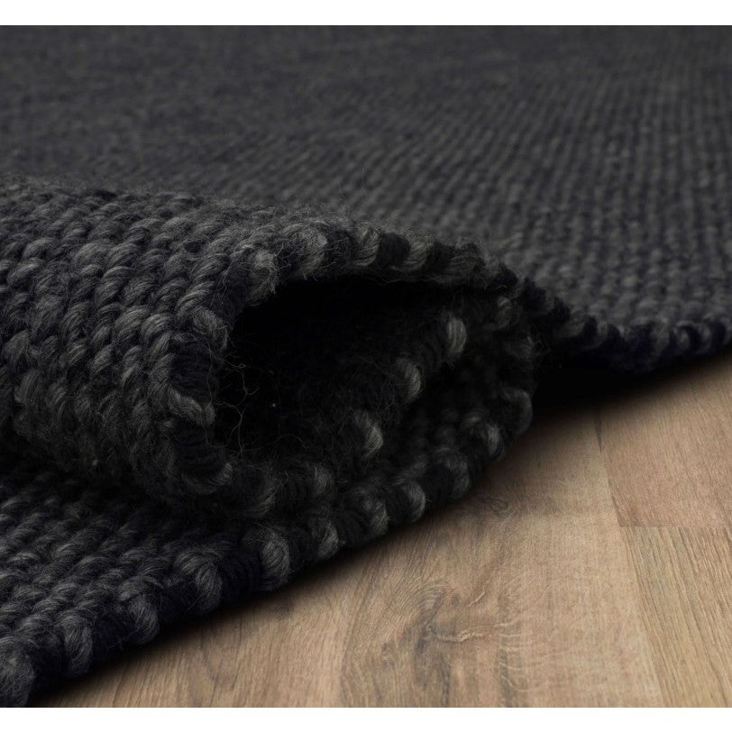 Paloma Ebony Area Rug 8'W x 10'L