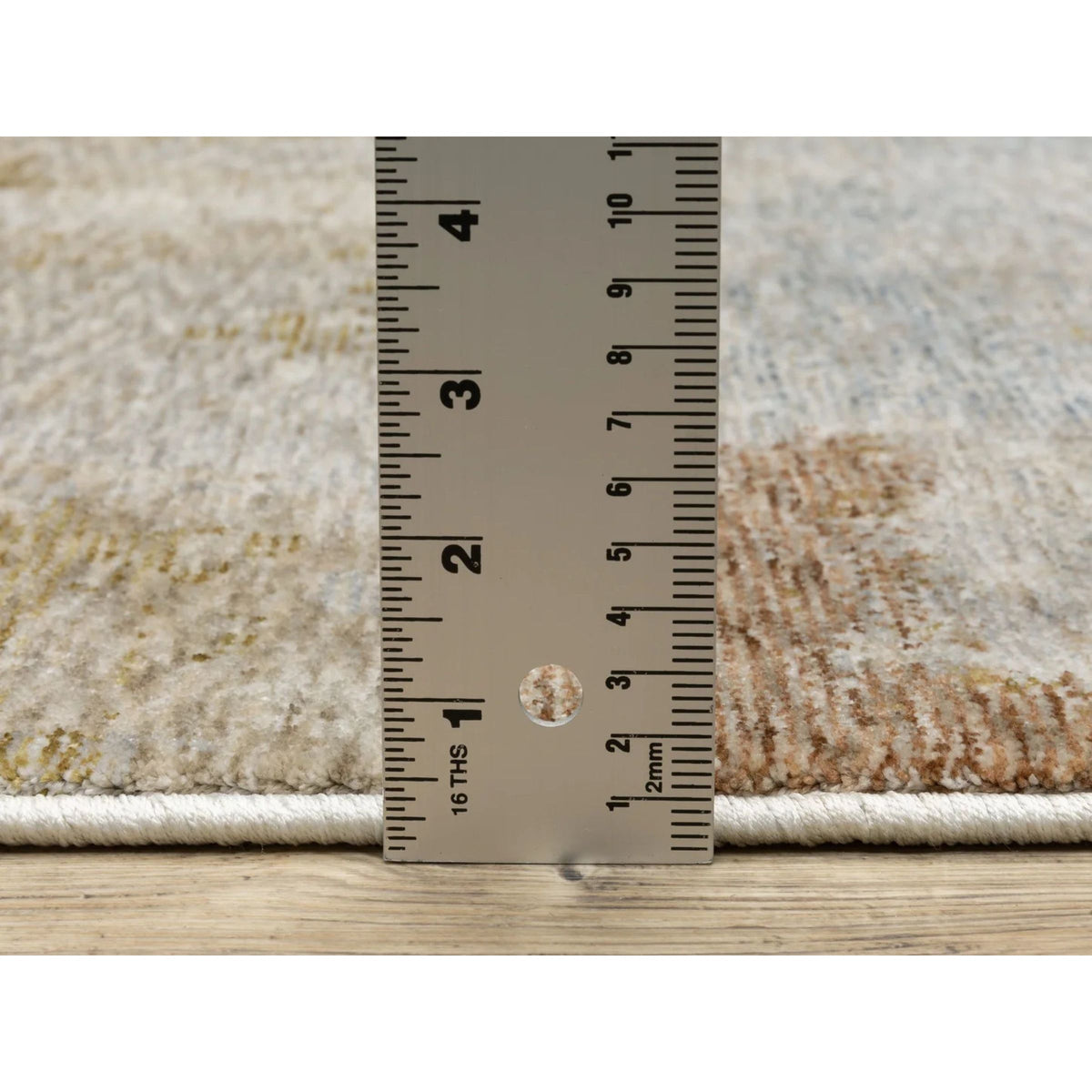 Hayden Beige/Blue/Brown Abstract Area Rug