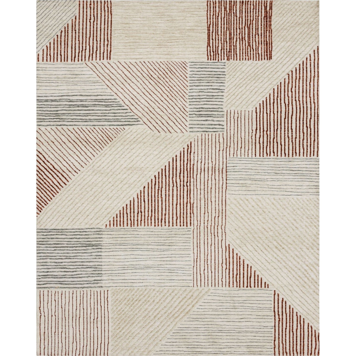Bowen Red Area Rug
