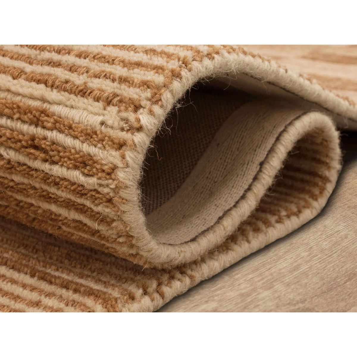 Broken Stripe Sienna Area Rug