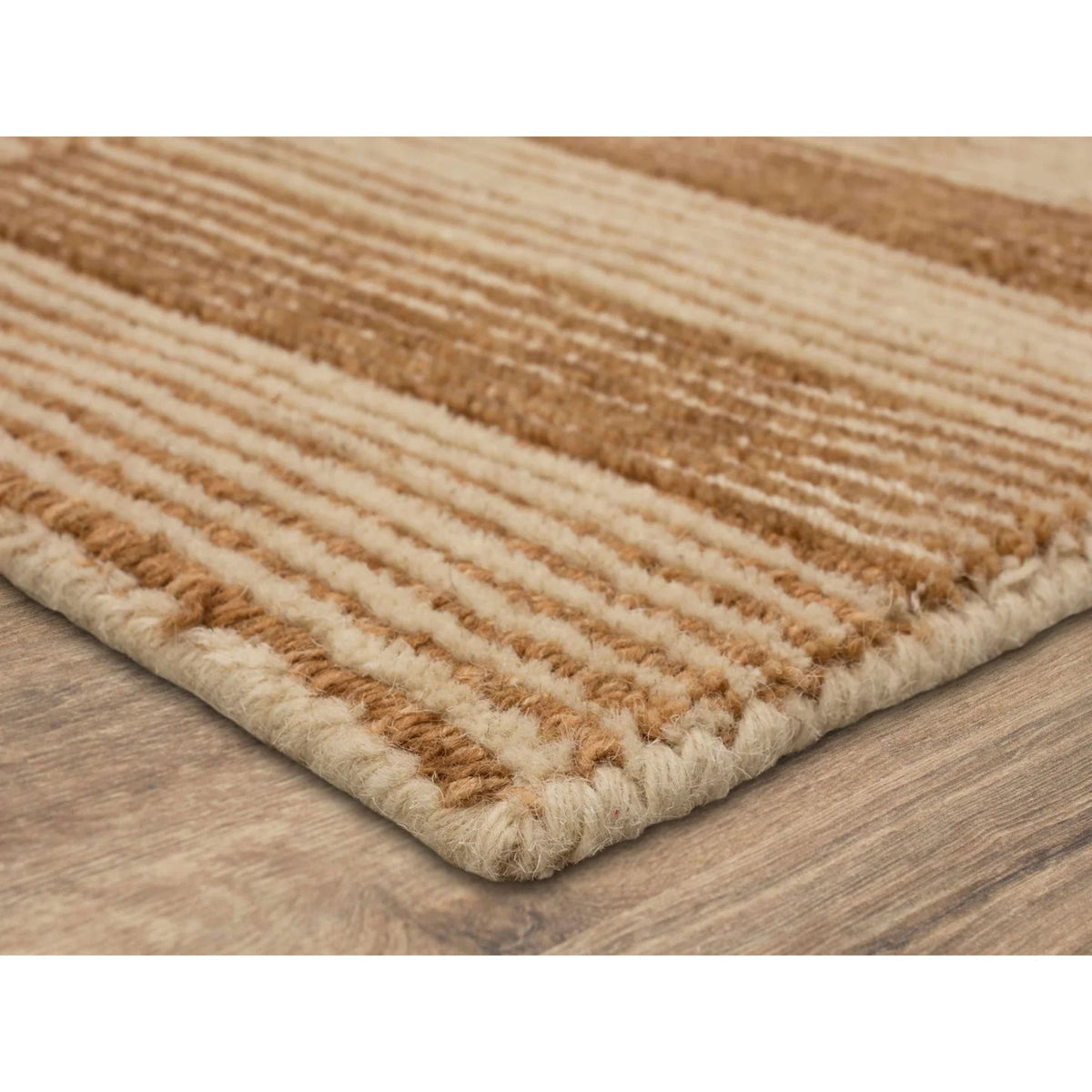 Broken Stripe Sienna Area Rug