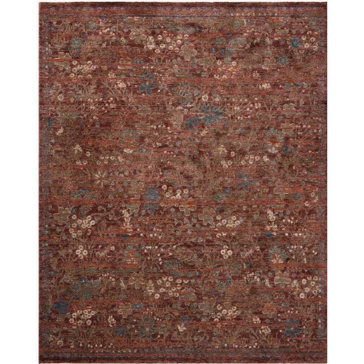 Winchester Ruby/Mushroom Area Rug