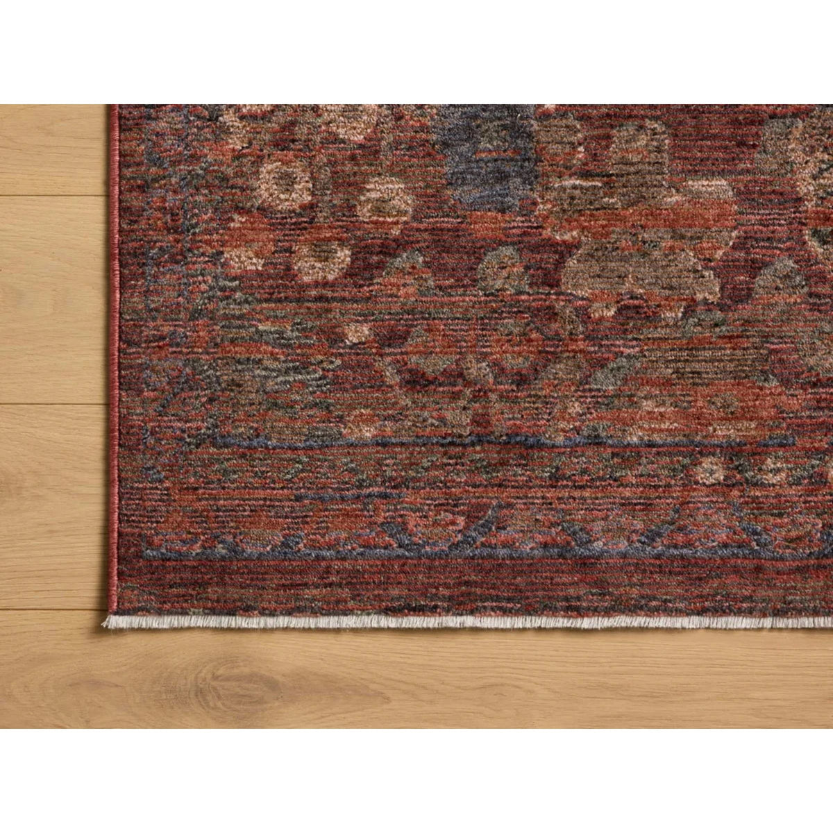 Winchester Ruby/Mushroom Area Rug