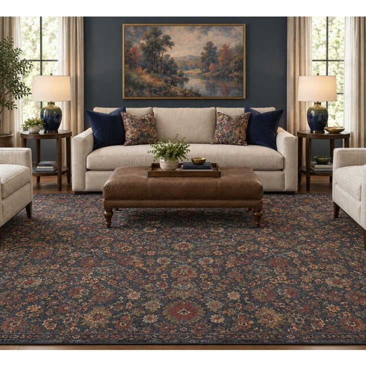 Winchester Sapphire/Multi Area Rug