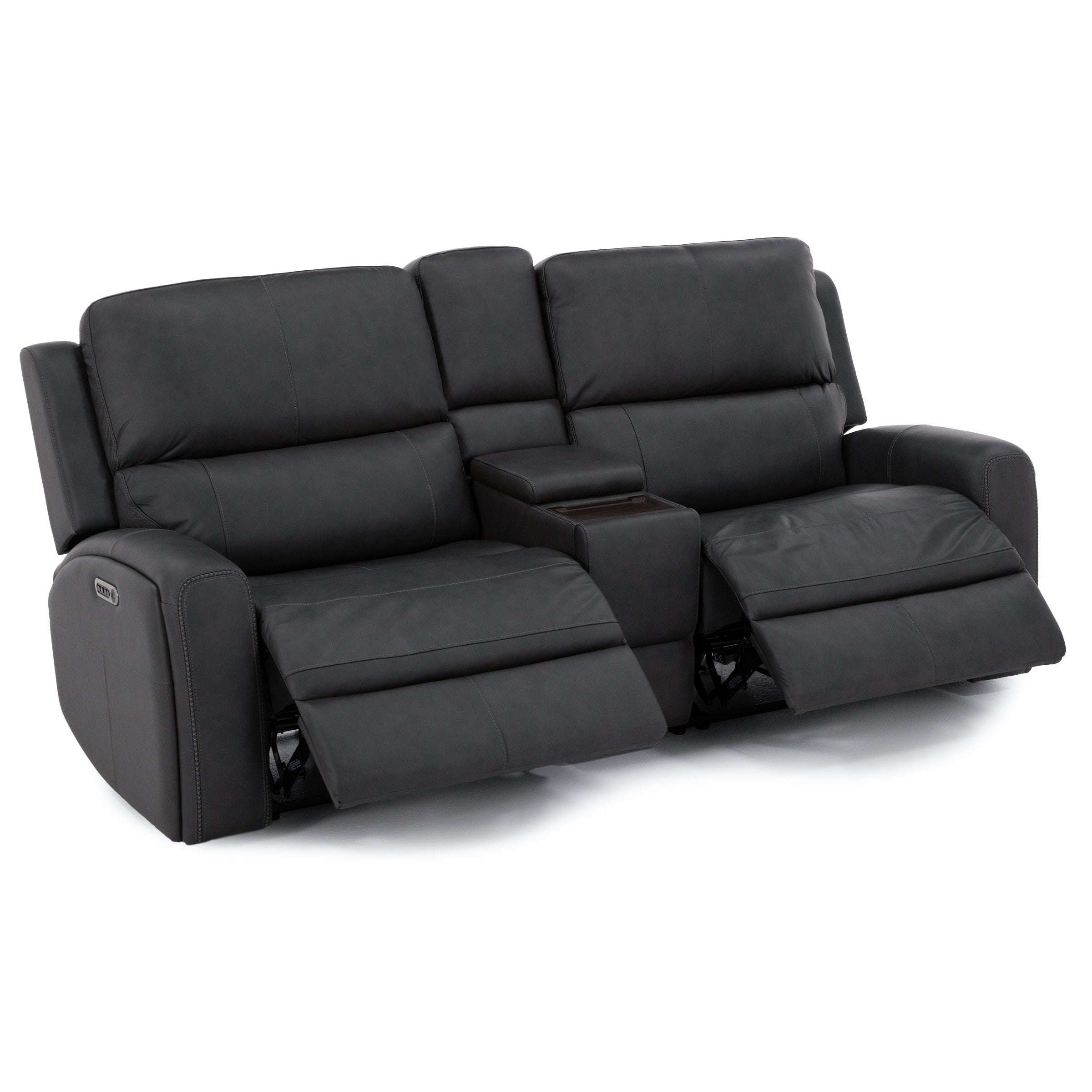 Flexsteel Landon 3-Pc. Leather Fully Loaded Zero Gravity Reclining Sofa