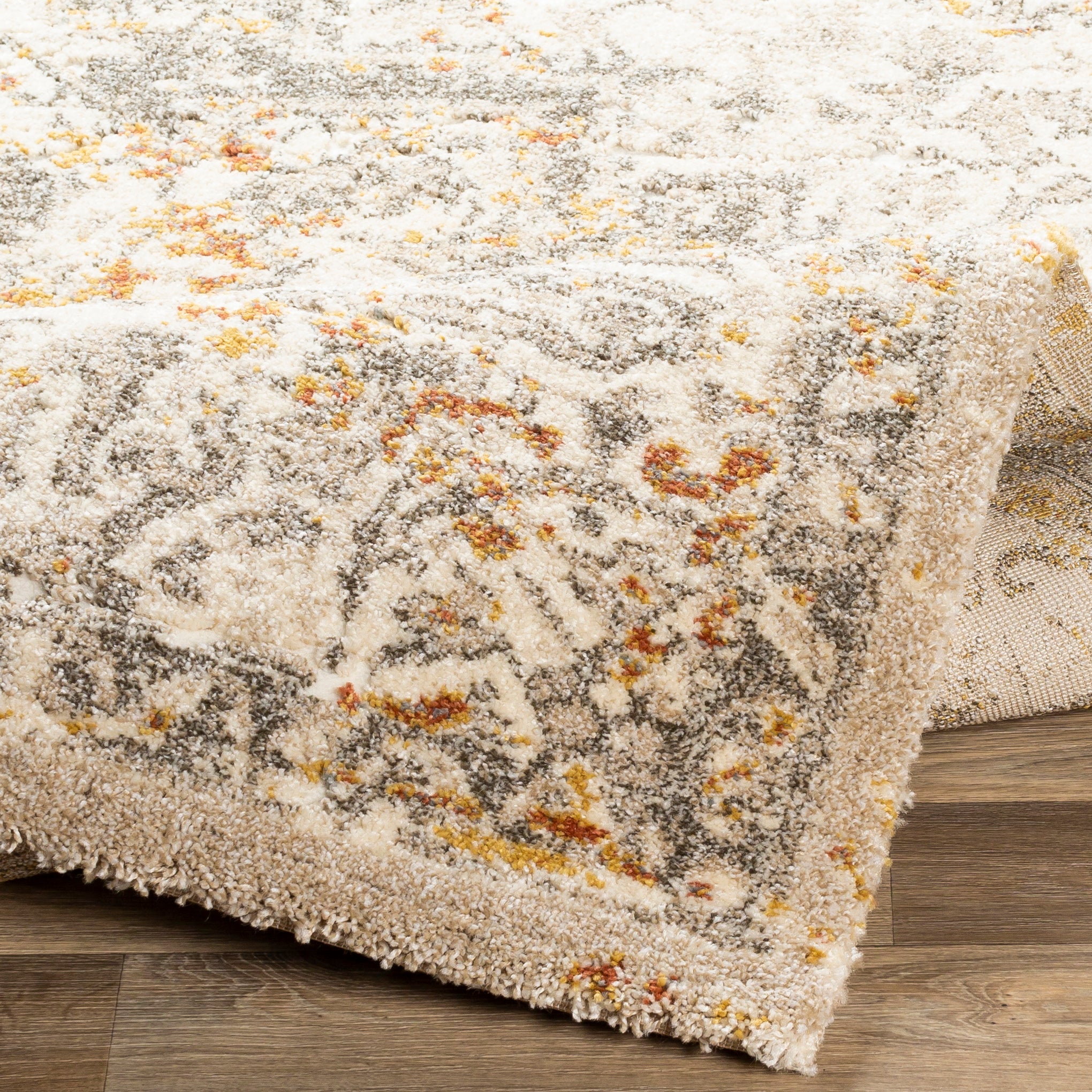 Tuscany Cream Medallion Area Rug
