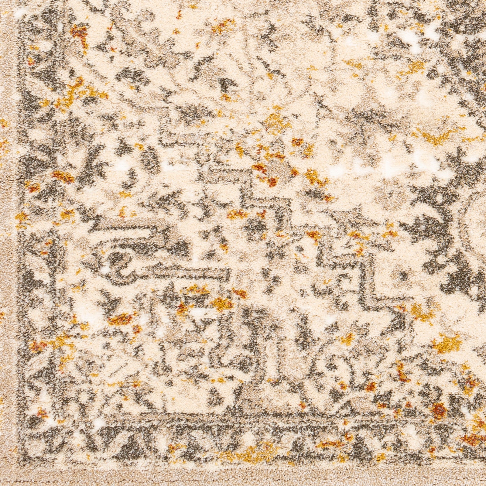 Tuscany Cream Medallion Area Rug