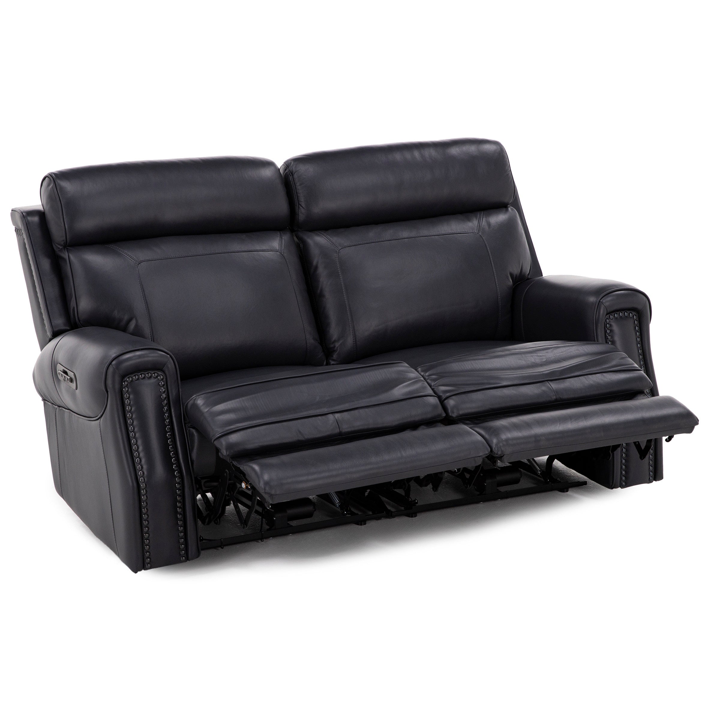 Kinston 2-Pc. Leather Fully Loaded Zero Gravity Reclining Loveseat With Heat And Message
