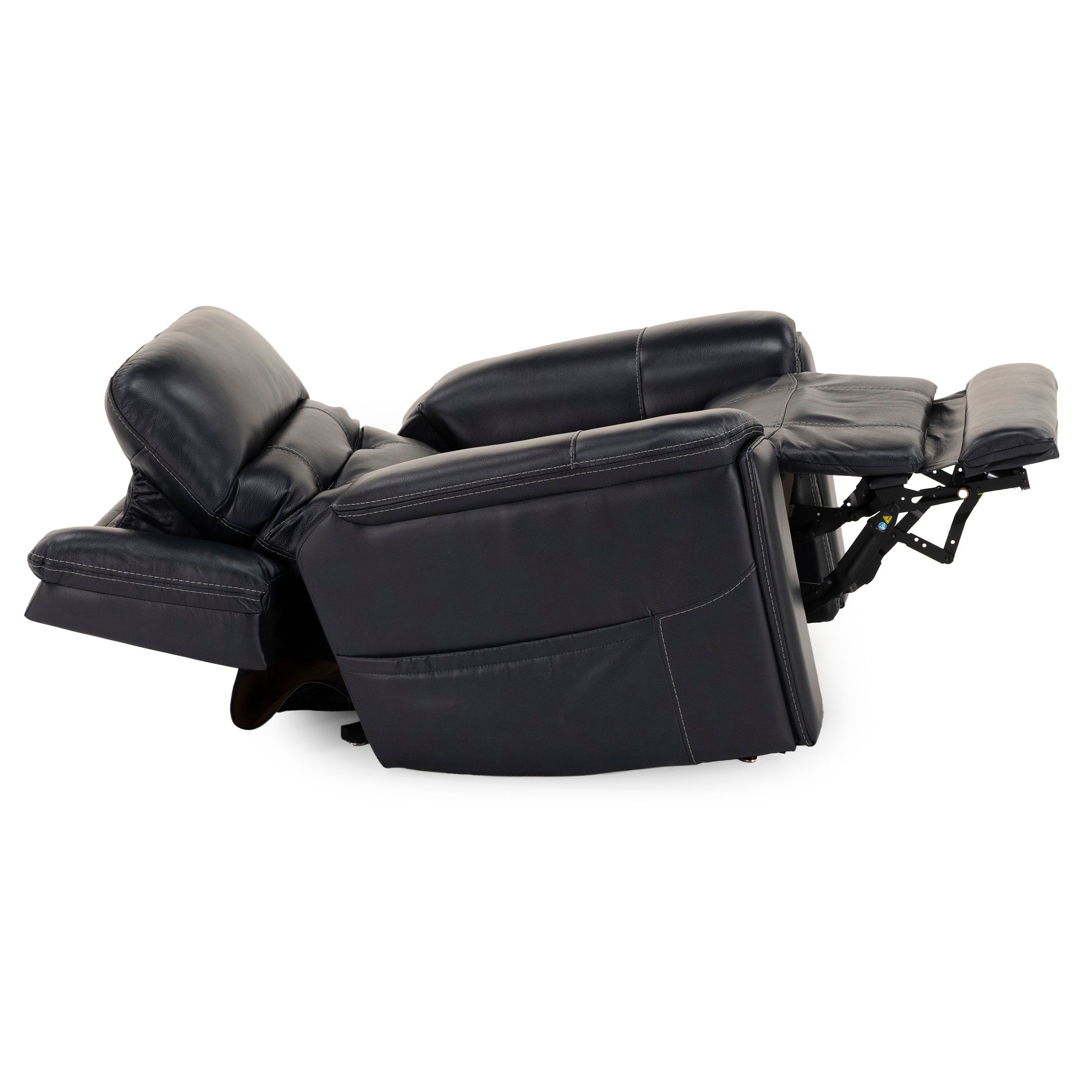 Quinn Leather Fully Loaded Lift Chair With Heat And Hidden Cupholders (FDA Class II Medical Device)