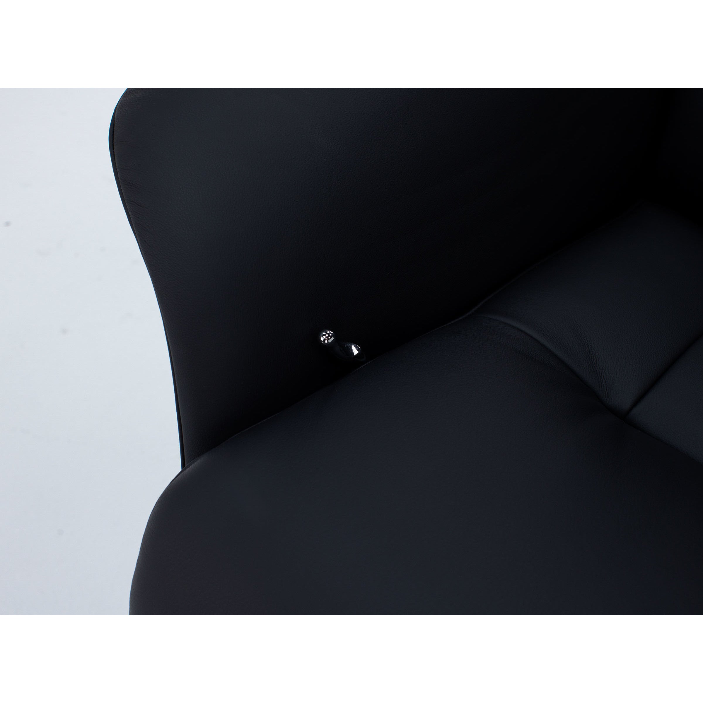 Sydney Leather Swivel Chair And Ottoman Set