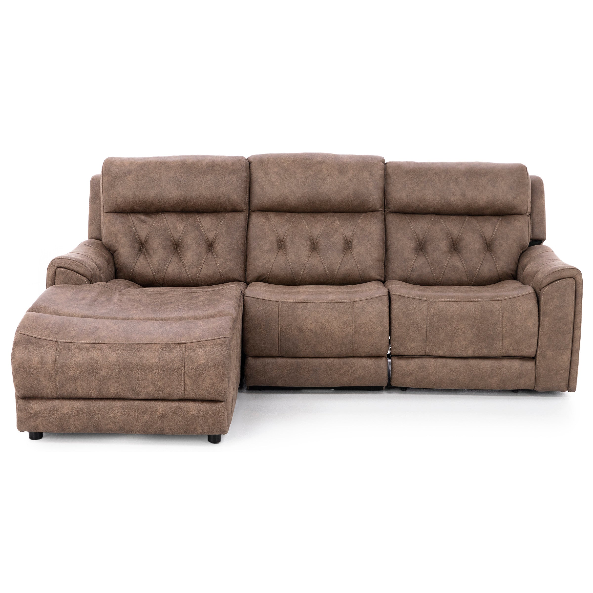 Canyon 3-Pc. Fully Loaded Reclining Chaise Sofa