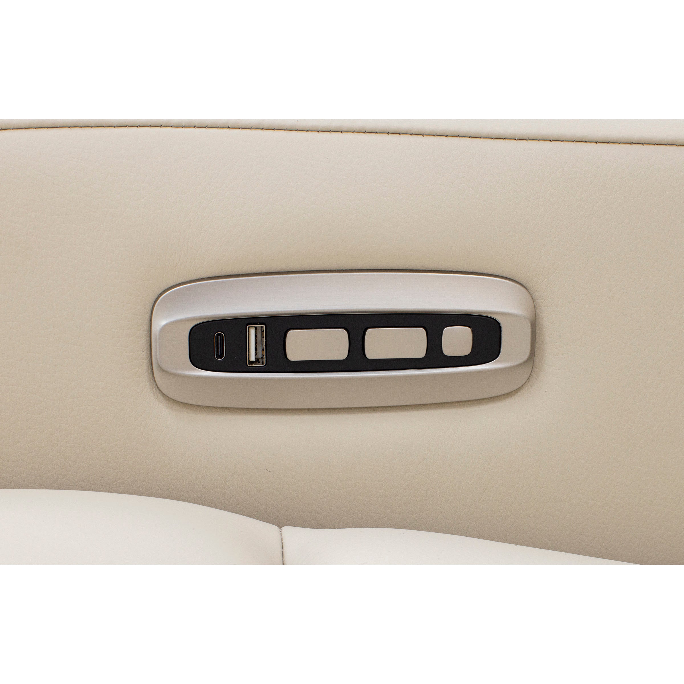 Drew & Jonathan Home Newport 2-Pc. Leather Power Headrest Reclining Loveseat