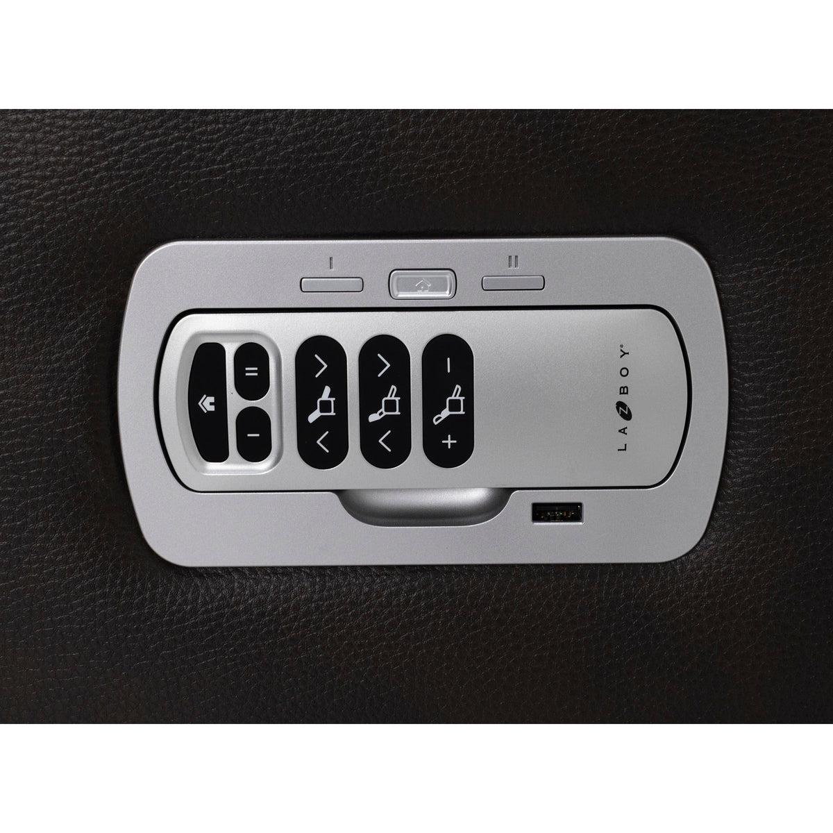 Trouper 3-Pc. Leather Fully Loaded Reclining Console Loveseat With Wireless Remotes