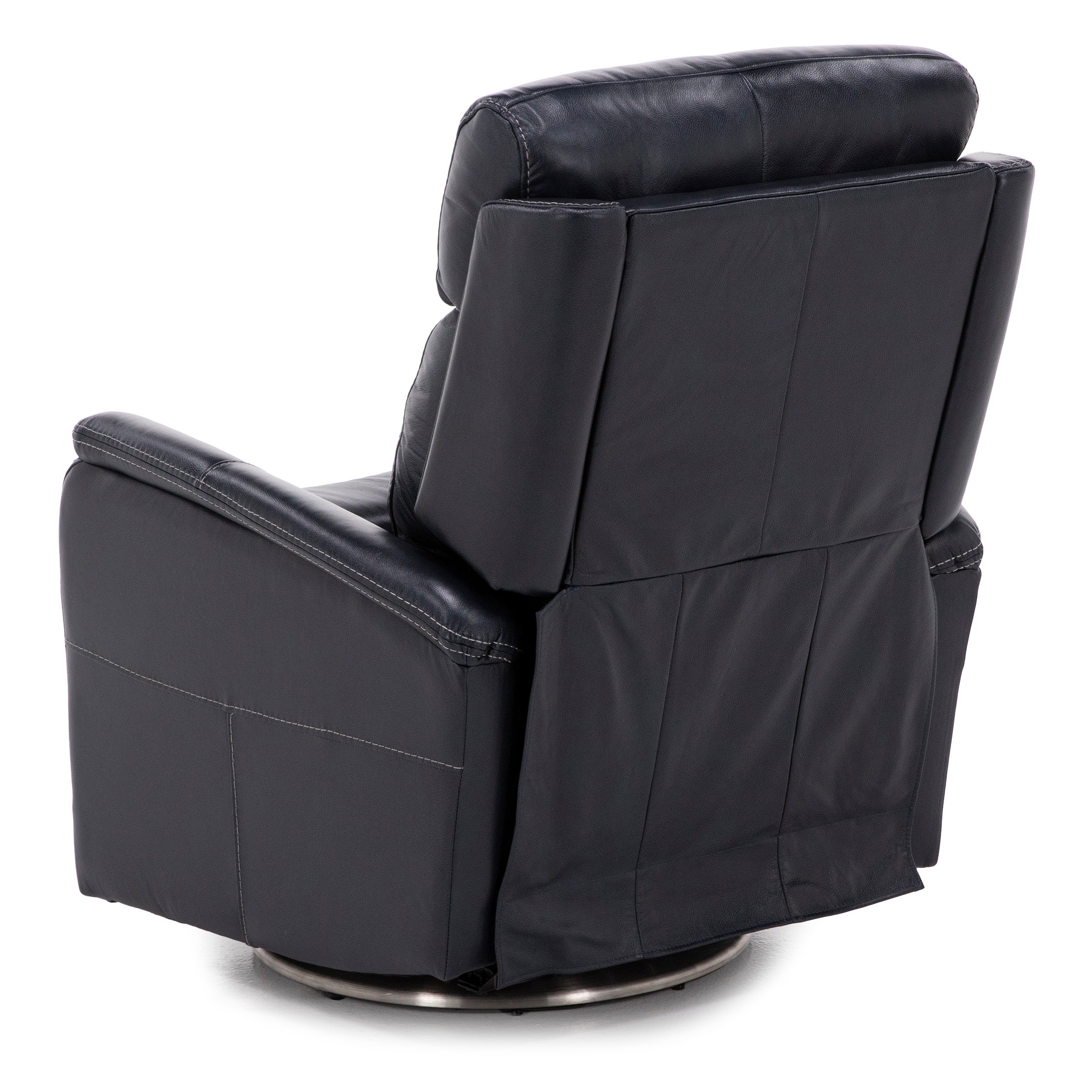 Flexsteel MOVE360 Leather Fully Loaded Swivel Recliner