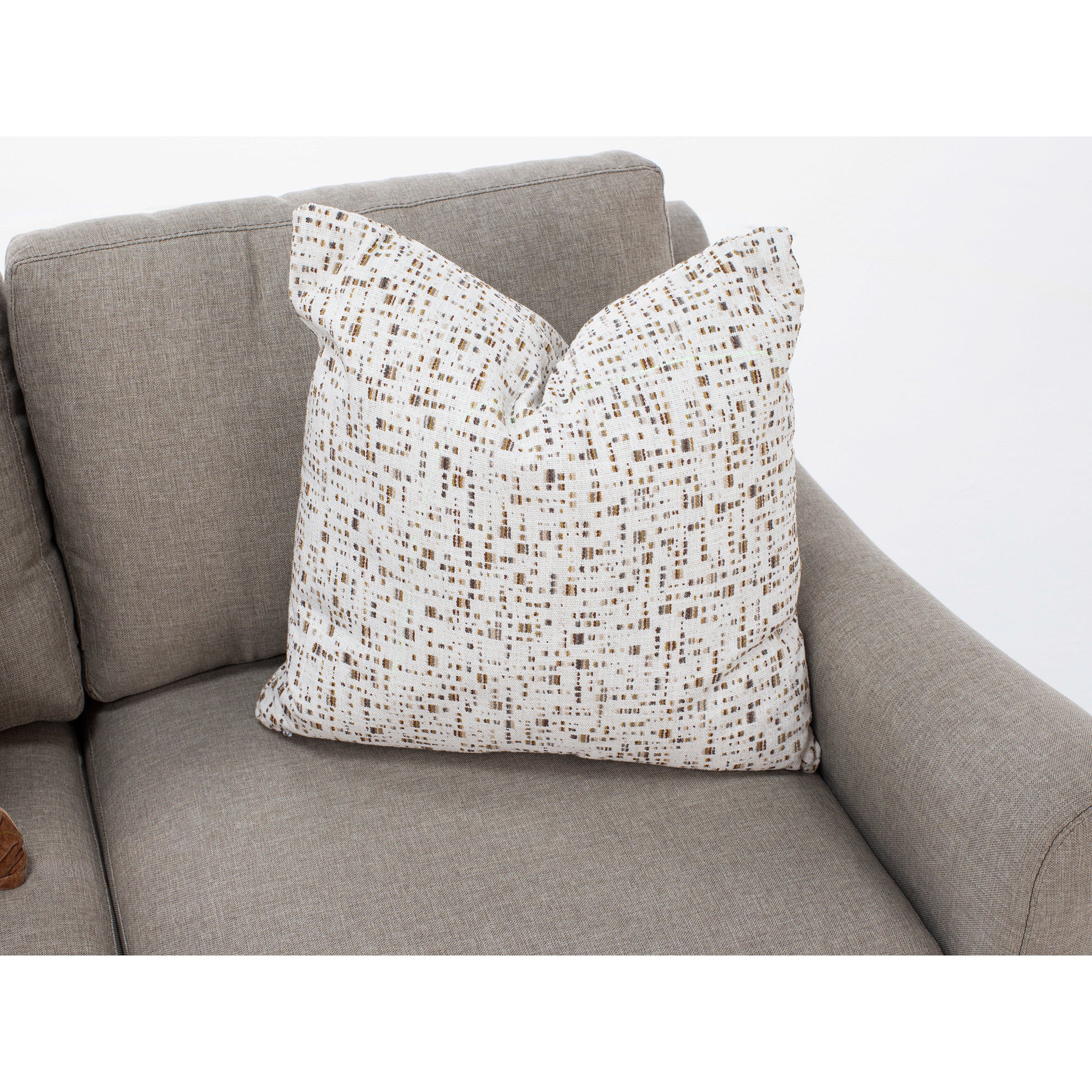 Hertz Sloped Roll Arm Sofa Plus With Three Pillows