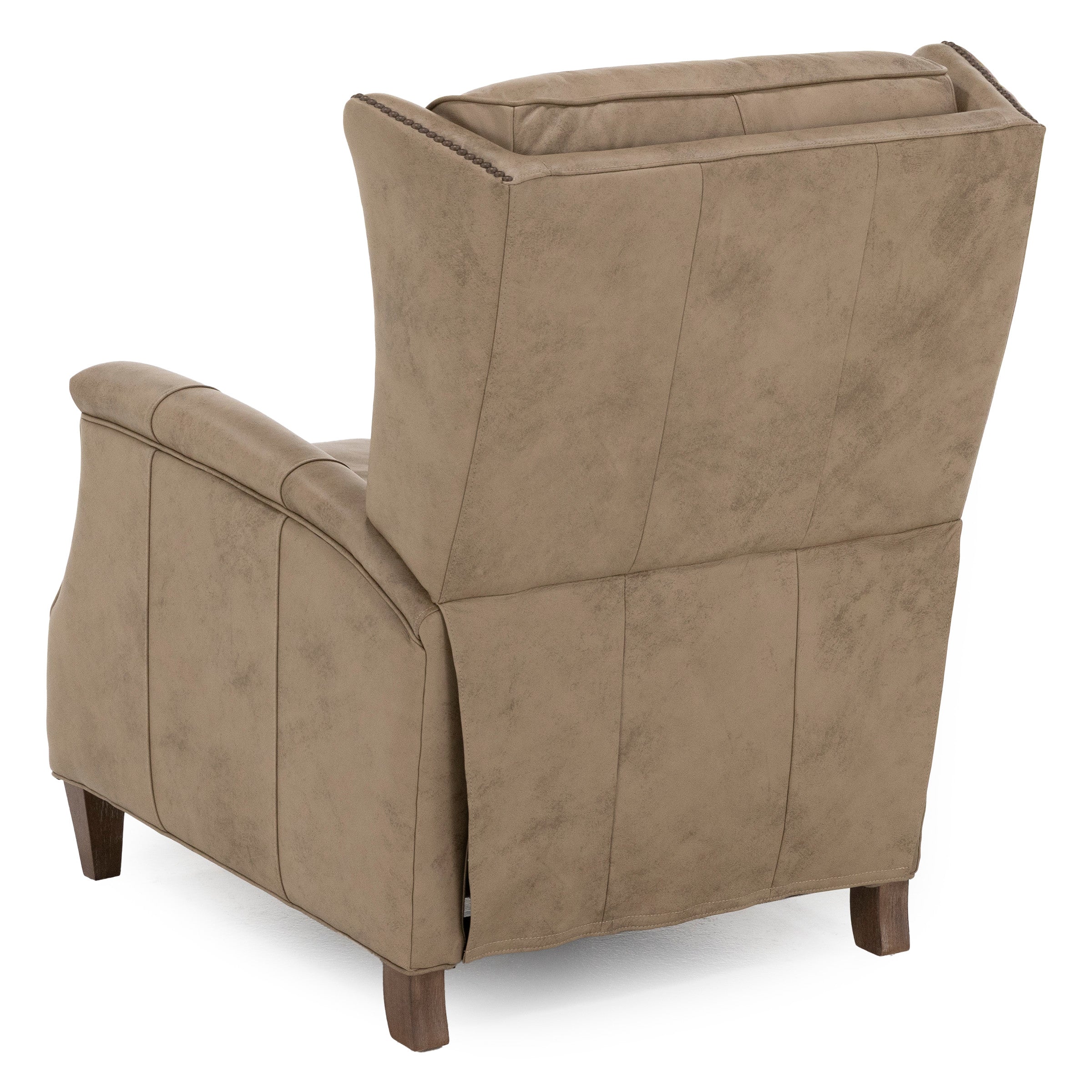 Lorne Leather Power Headrest High Leg Recliner