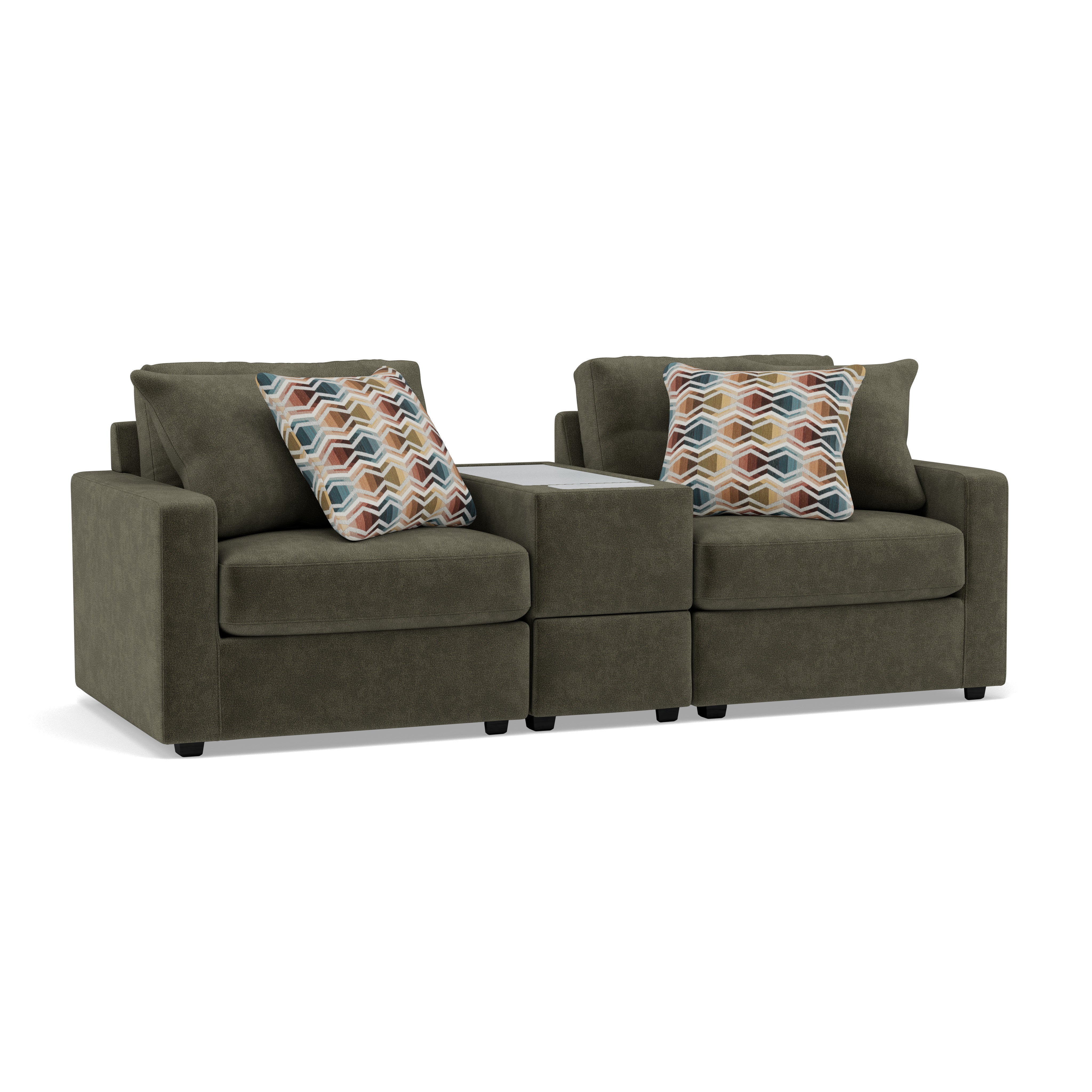 Drew & Jonathan Home Modular One 4-Pc. Media Console Loveseat