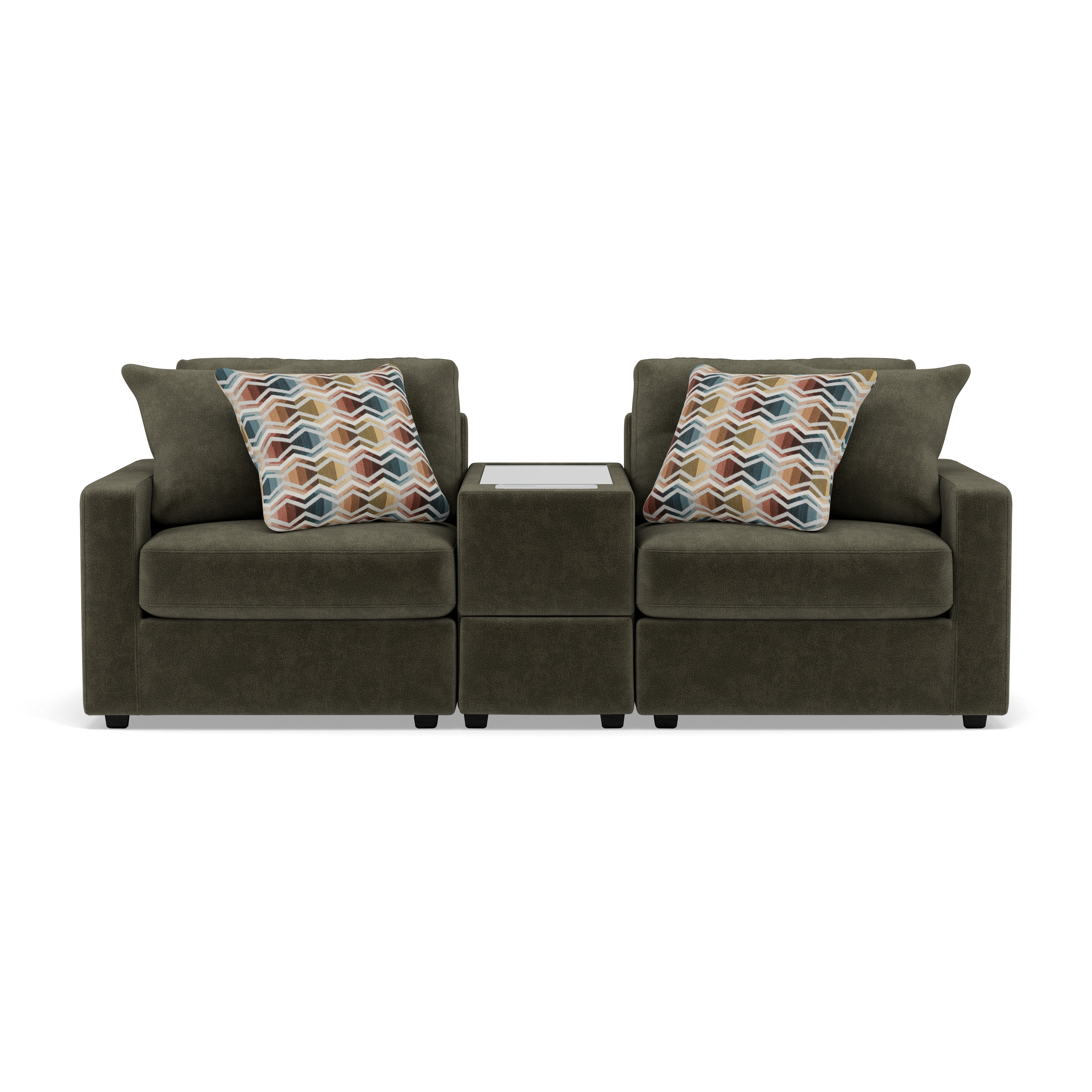 Drew & Jonathan Home Modular One 4-Pc. Media Console Loveseat