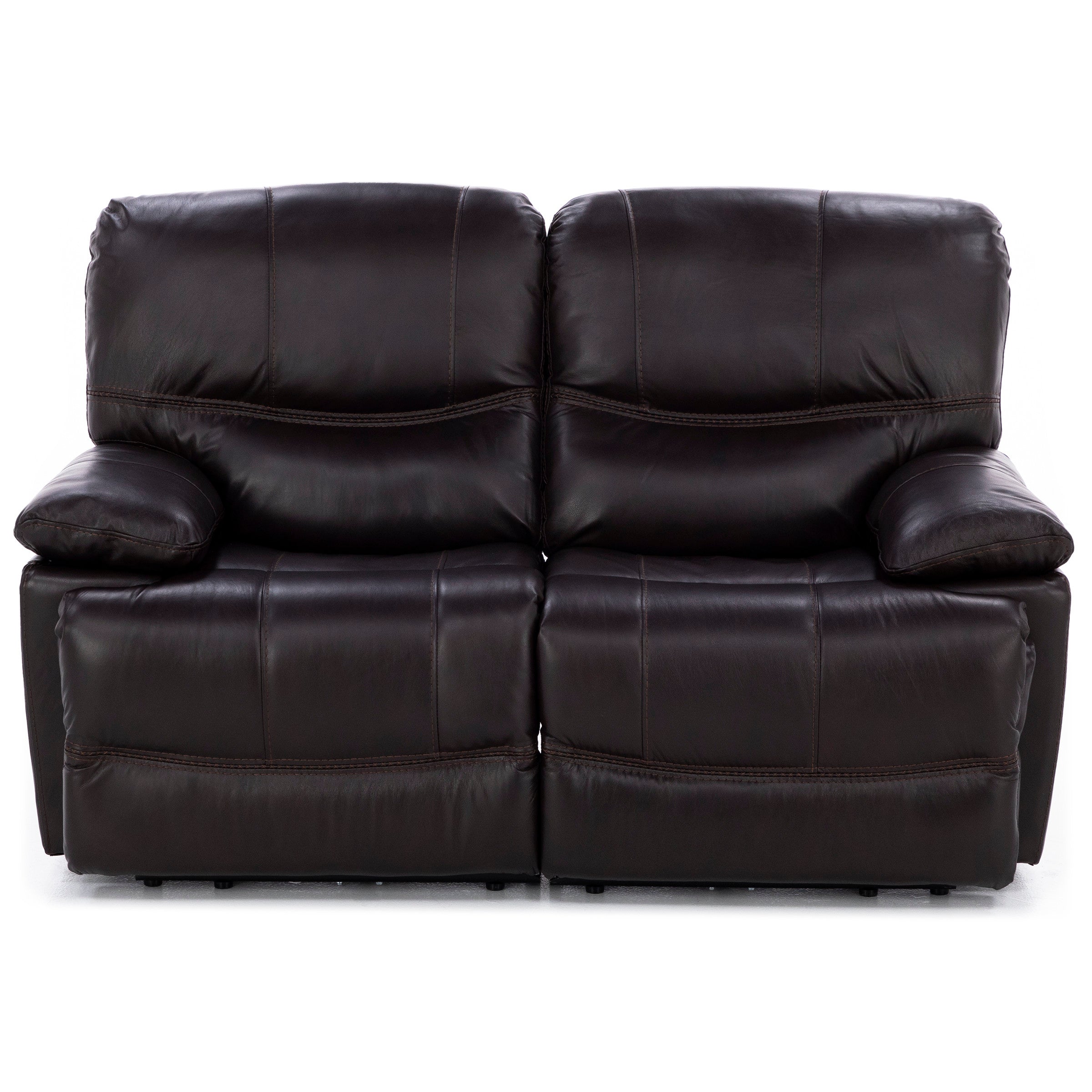 Denver 2-Pc. Leather Zero Gravity Power Reclining Loveseat