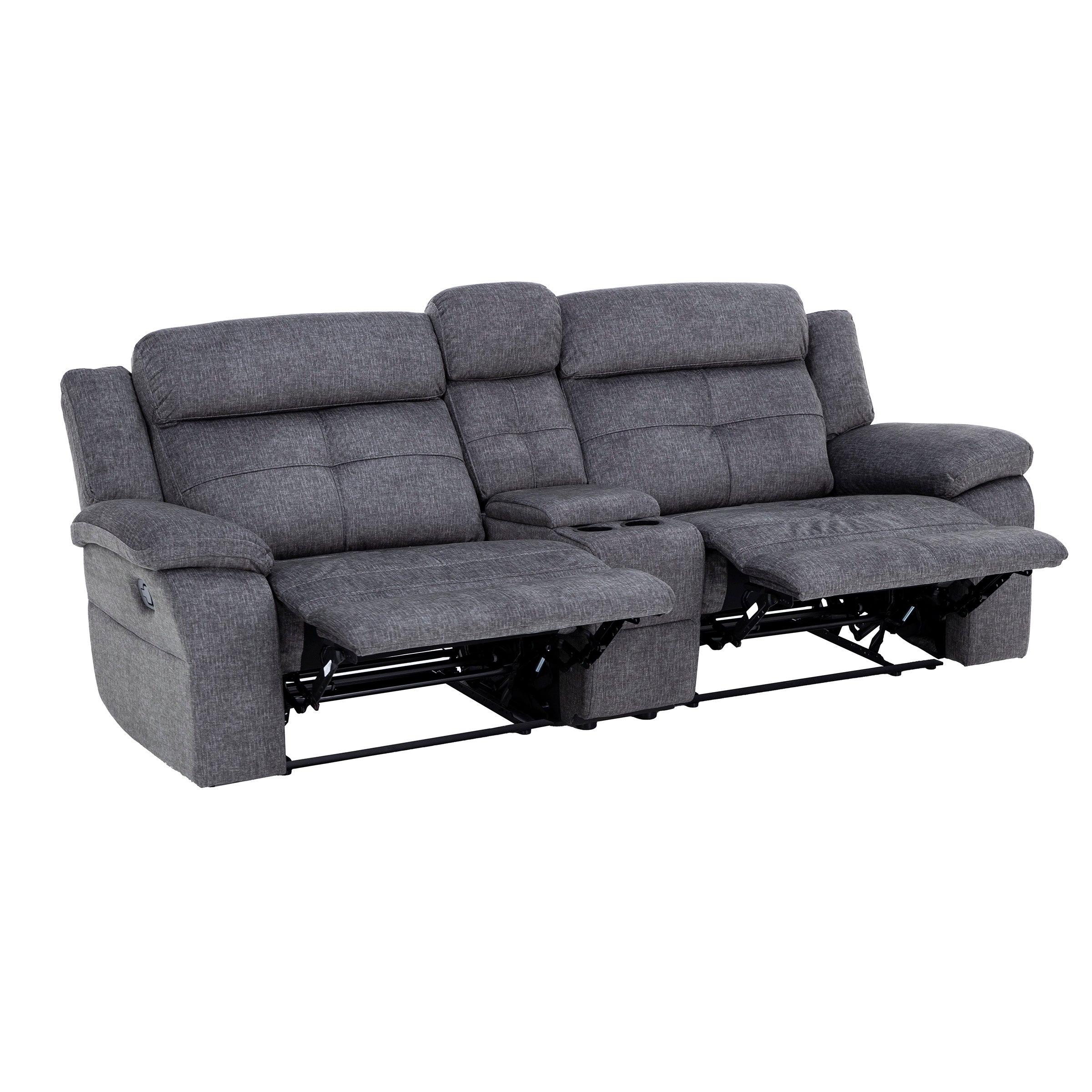 Phoenix 3-Pc. Reclining Console Loveseat