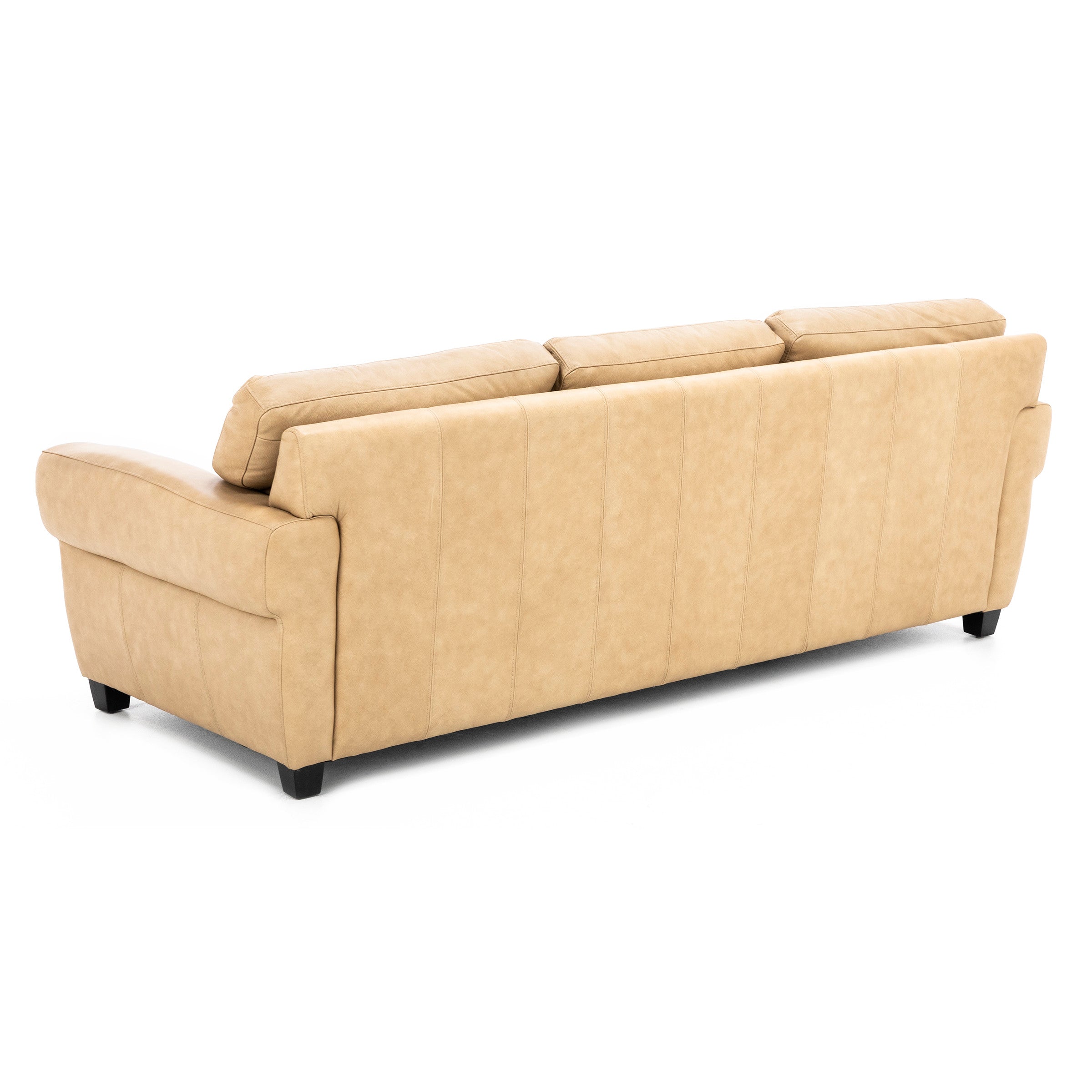 Sacramento Leather Large Key Arm Sofa