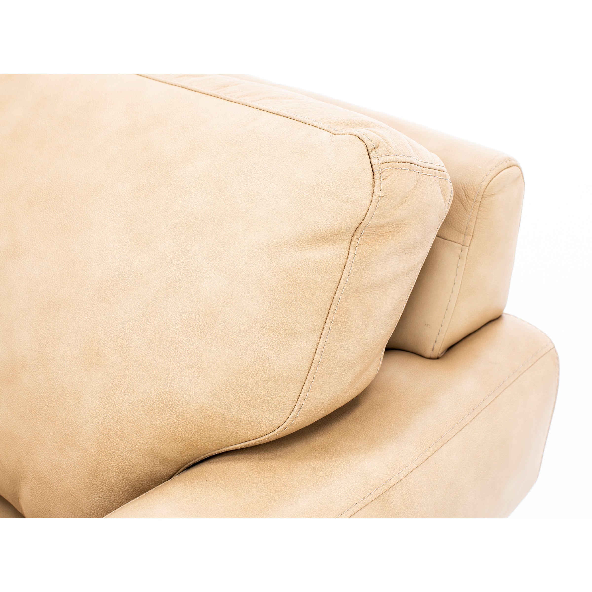 Sacramento Leather Large Key Arm Sofa