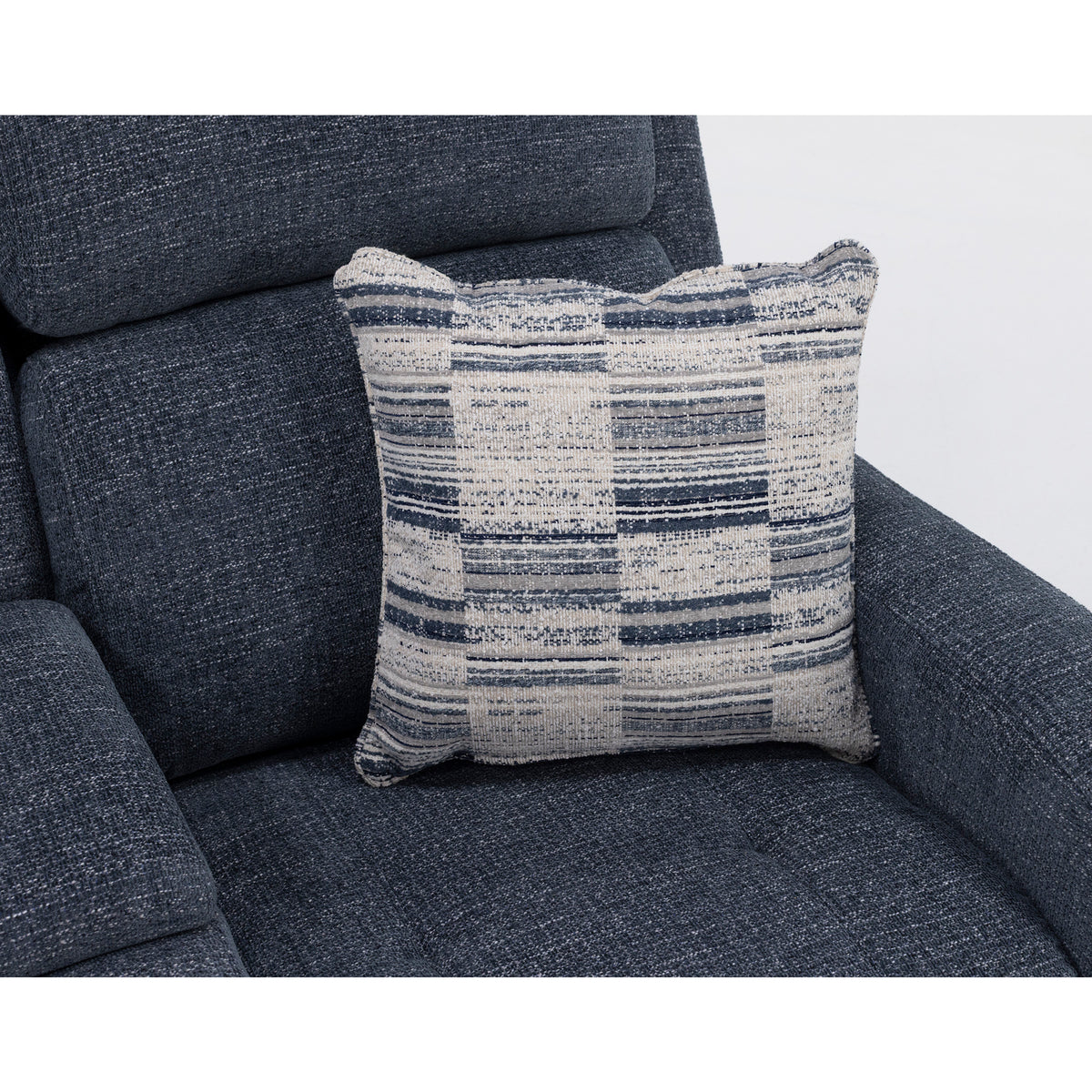 Pacific Power Headrest Auto Glide Reclining Console Loveseat
