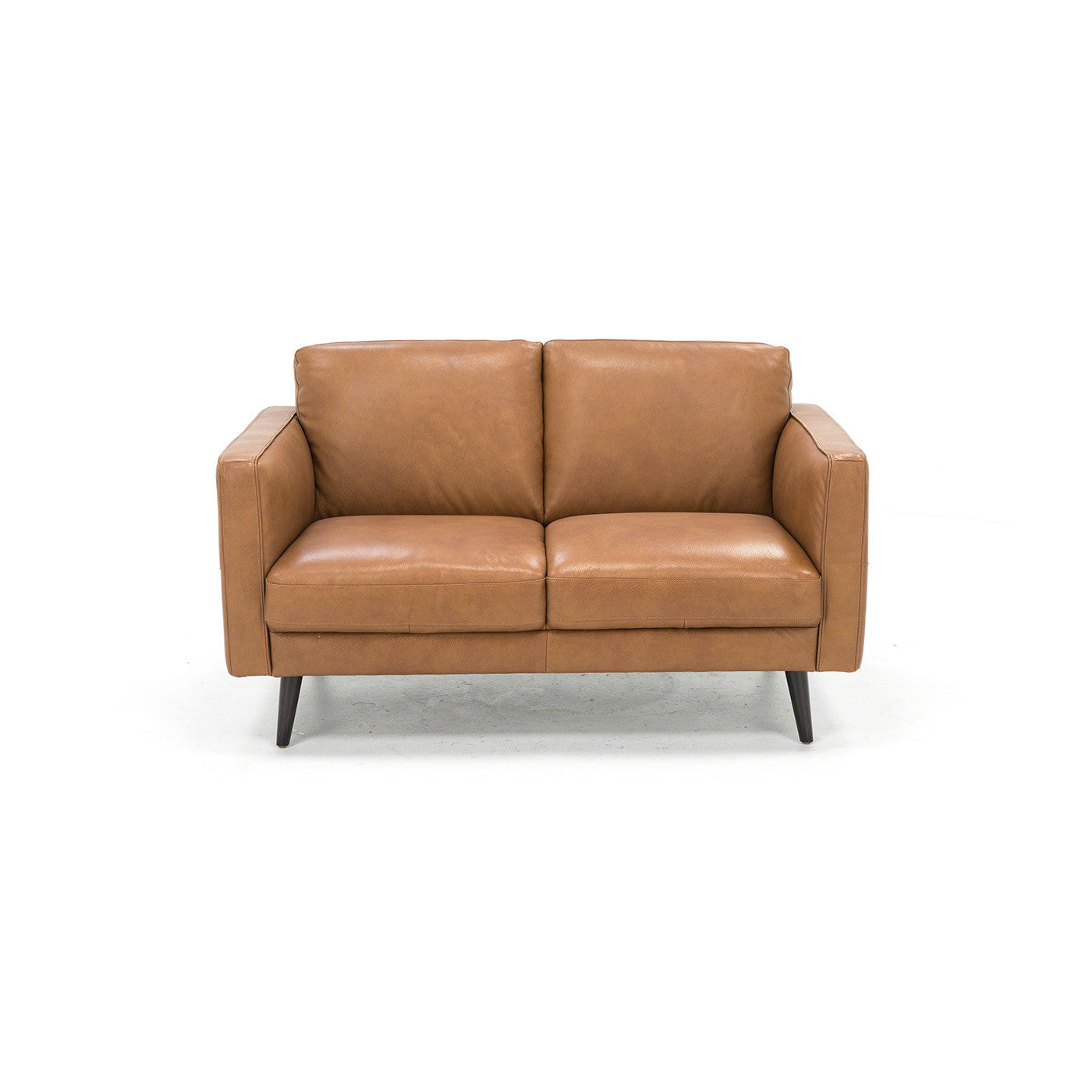 Turin Leather Loveseat
