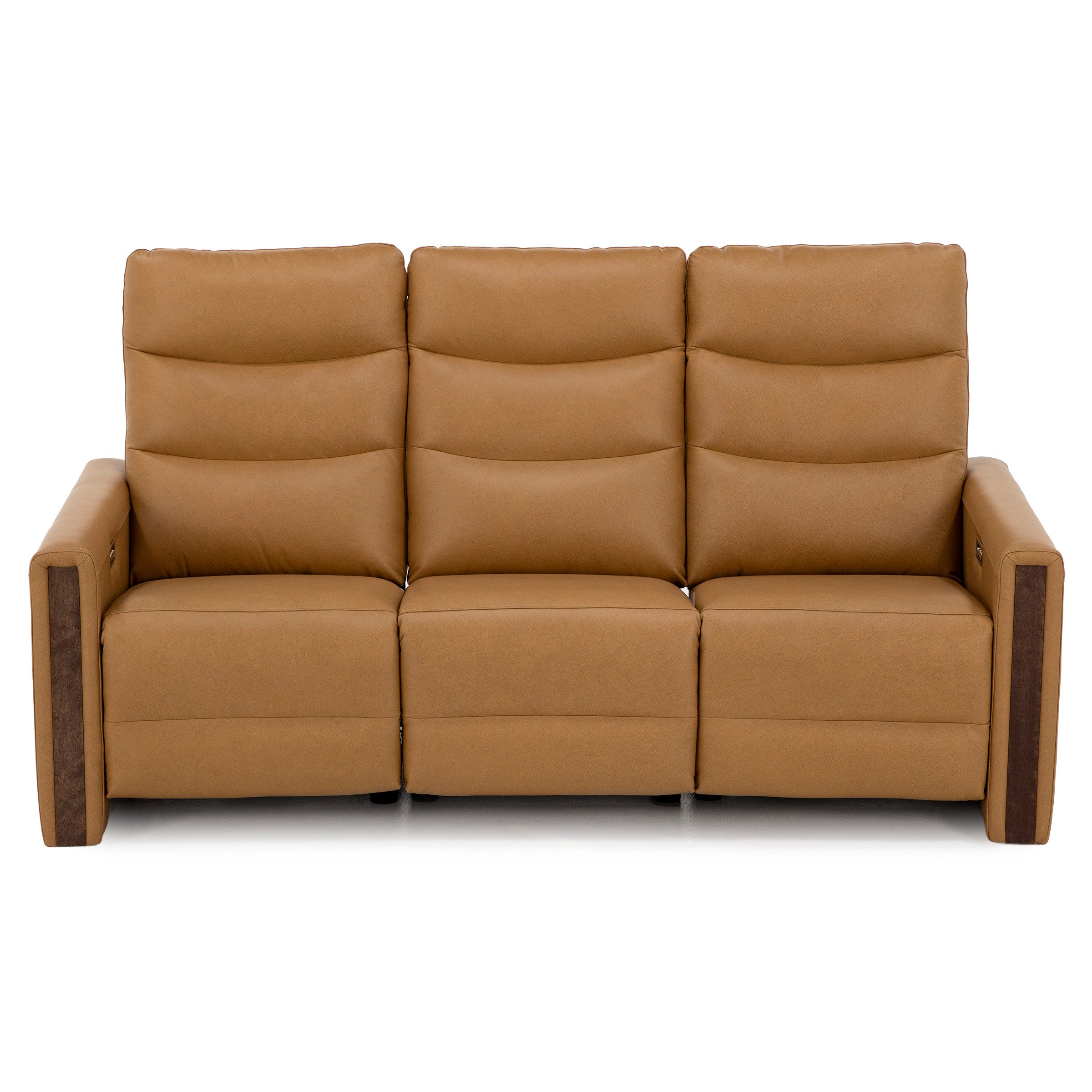 Conway 3-Pc. Leather Fully Loaded Wall Saver Reclining Sofa