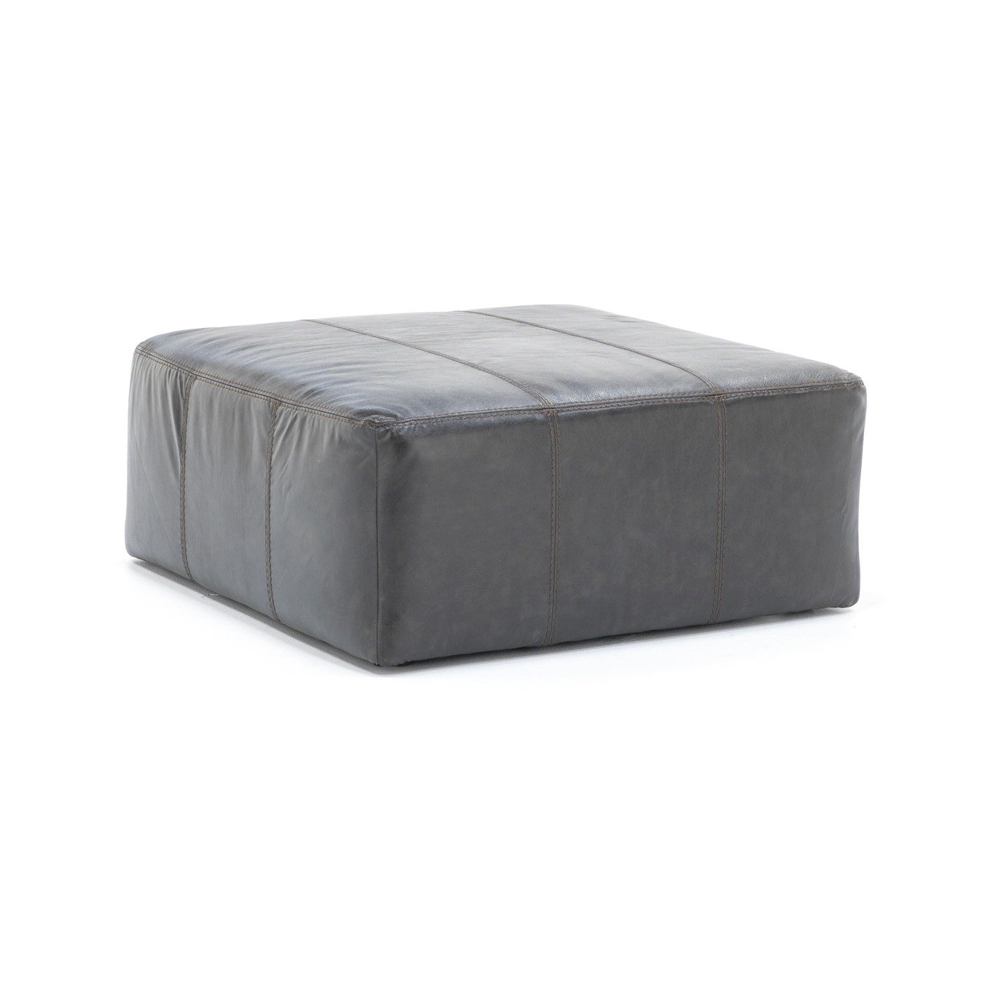 Camden Leather Cocktail Ottoman