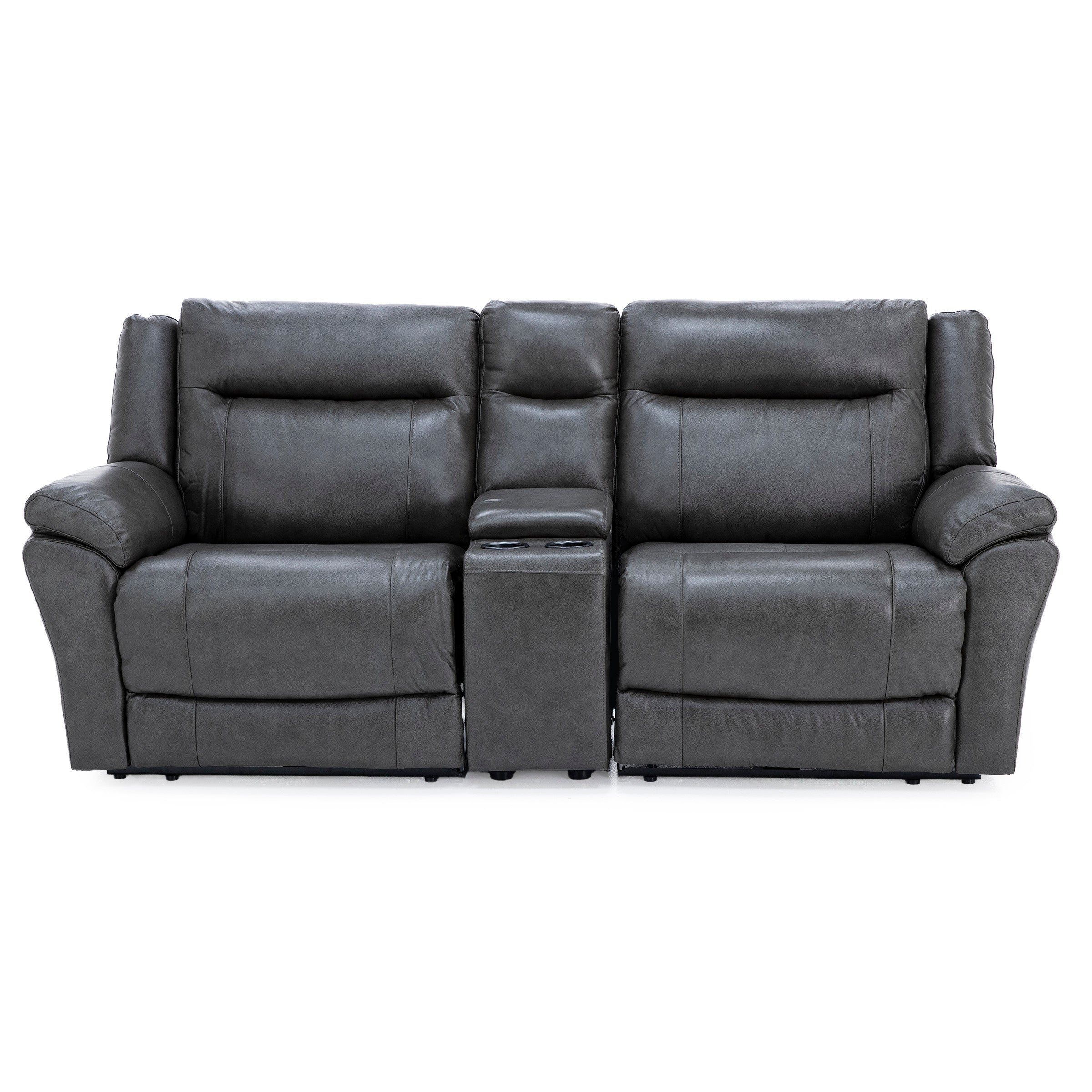 Madrid 3-Pc. Leather Power Reclining Wall Saver Console Loveseat