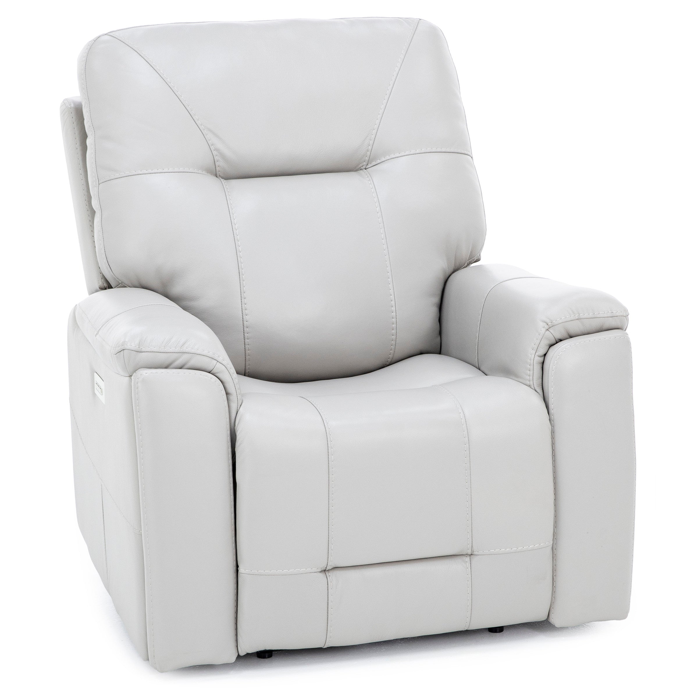 Matthew Leather Fully Loaded Zero Gravity Recliner With Hidden Cupholders