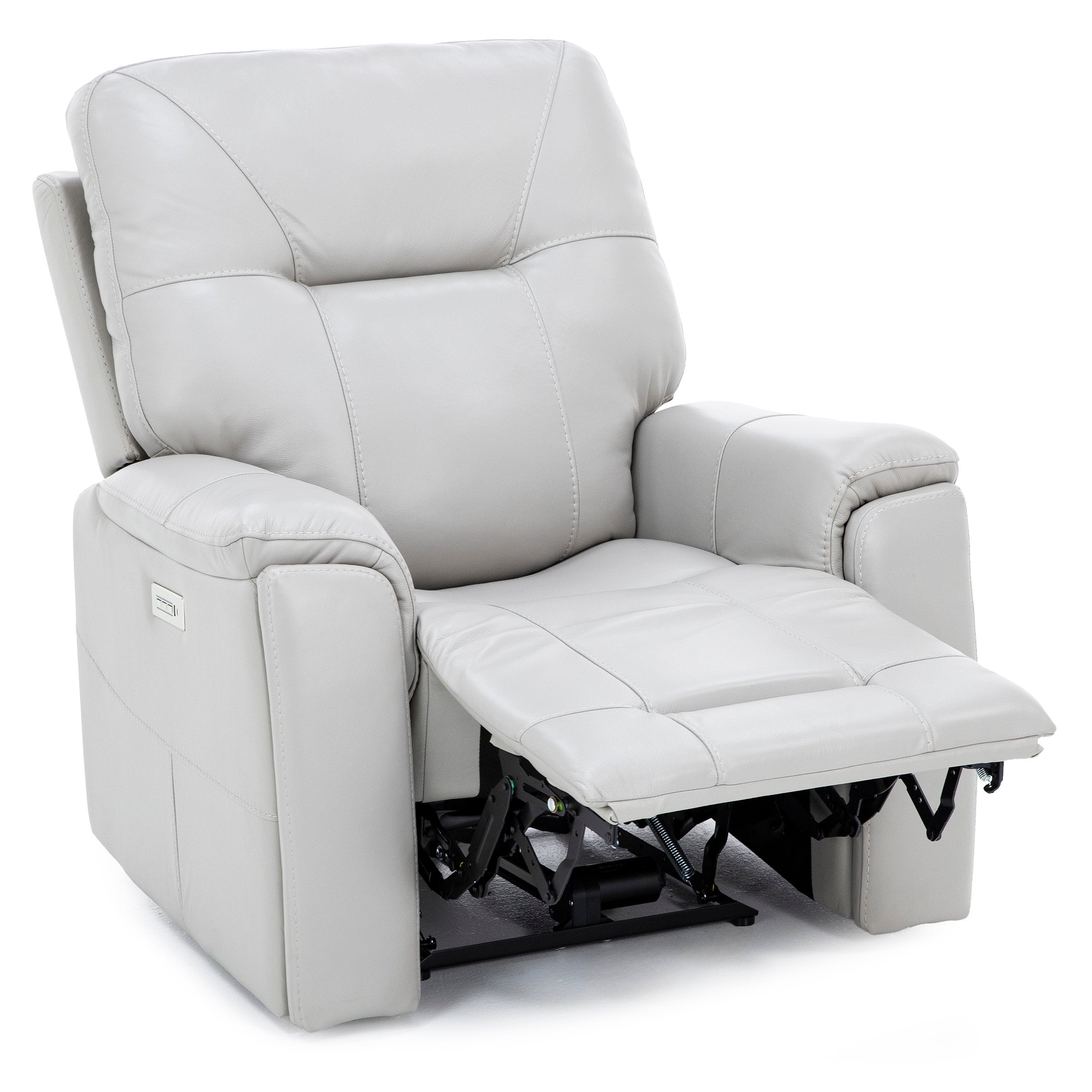 Matthew Leather Fully Loaded Zero Gravity Recliner With Hidden Cupholders