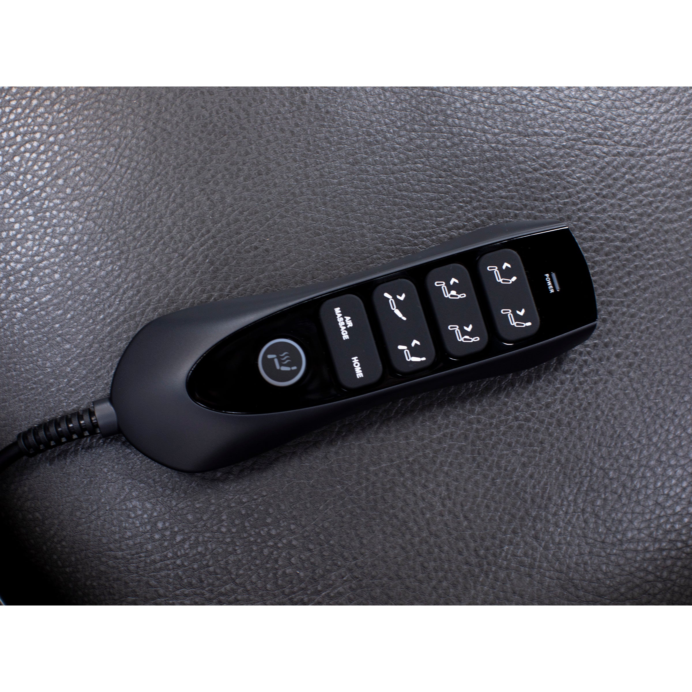 Direct Designs Evanston Leather Fully Loaded Recliner with Air Massage and Heat