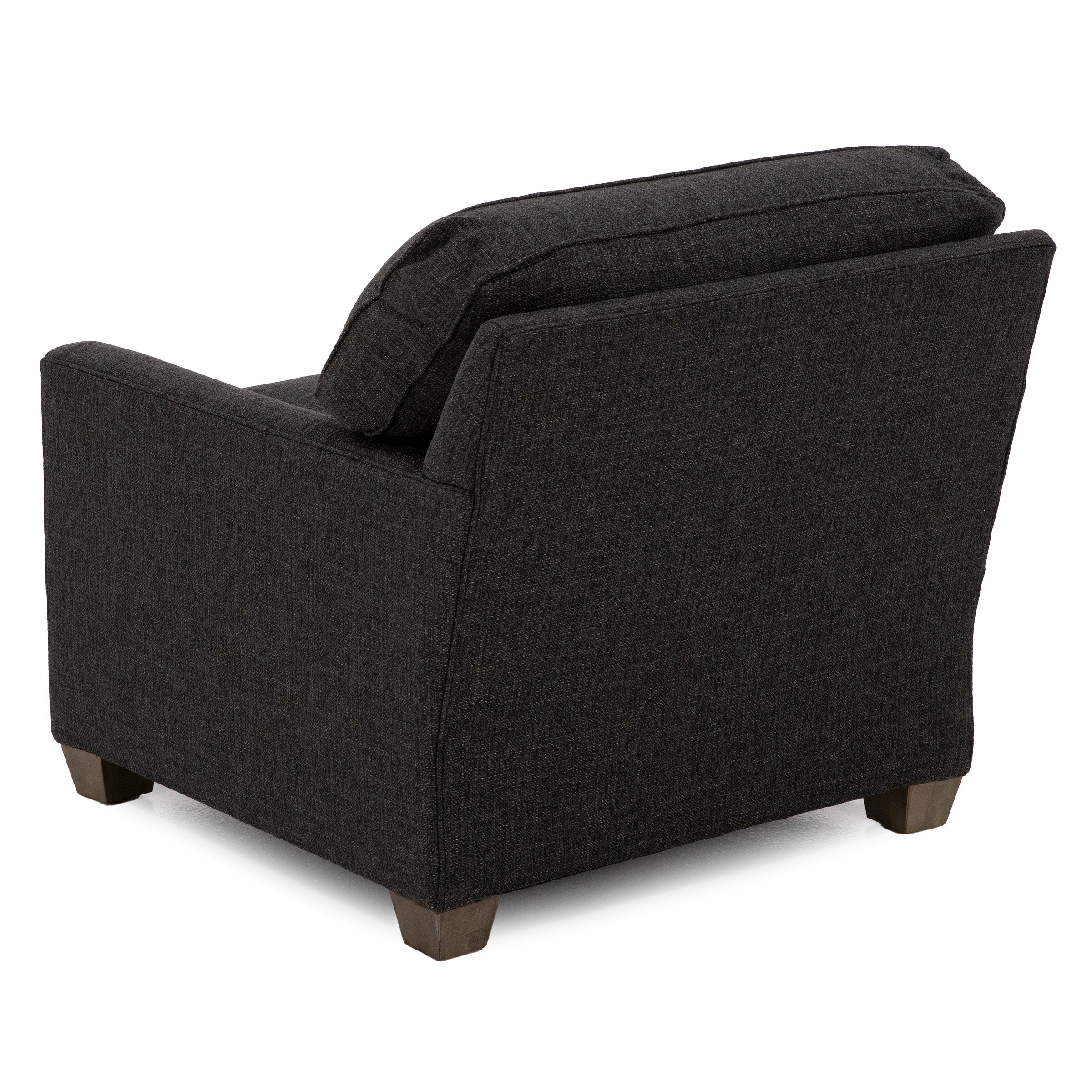 Benson Pleated Arm Chair in Zinc