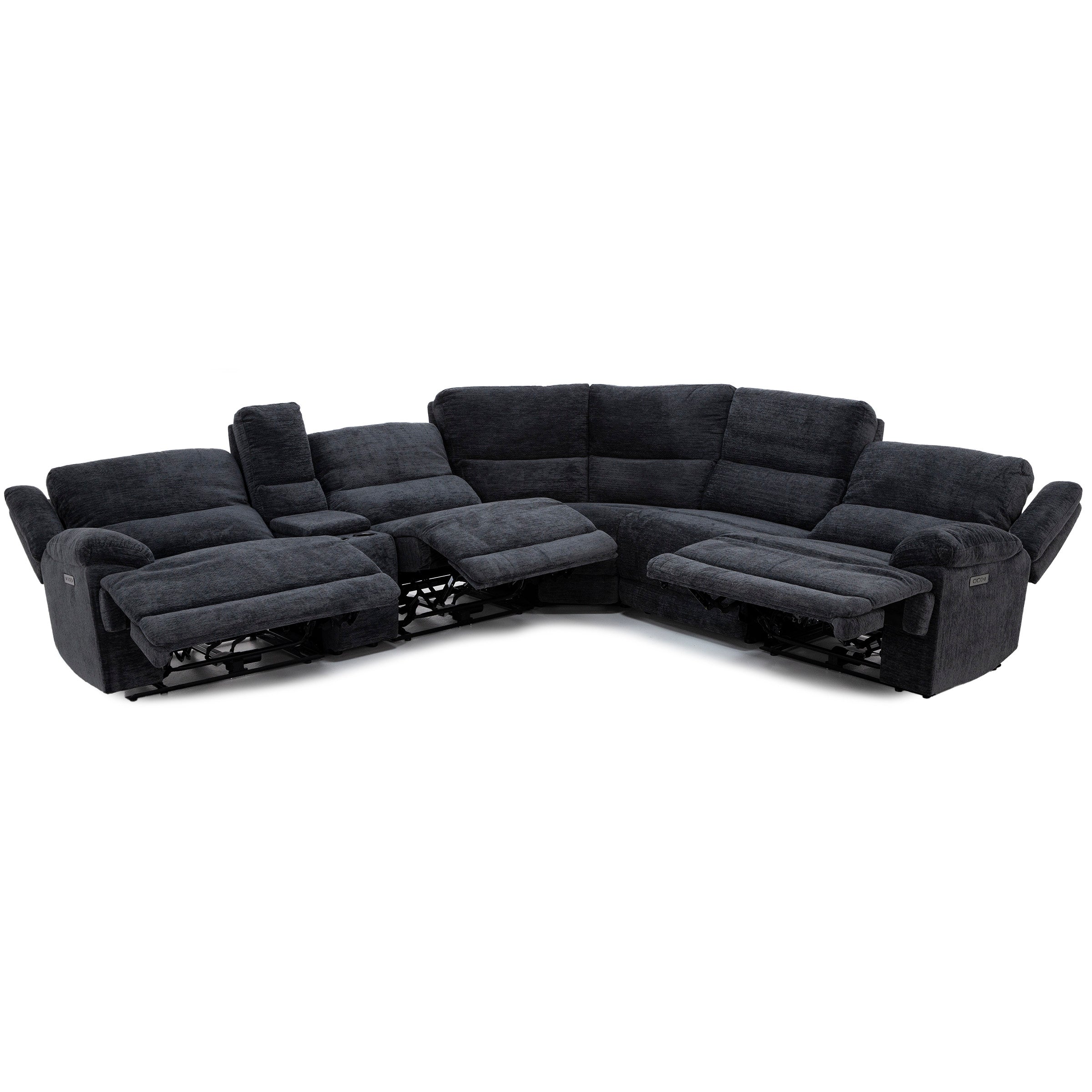 Lucie 6-Pc. Power Headrest Reclining Modular