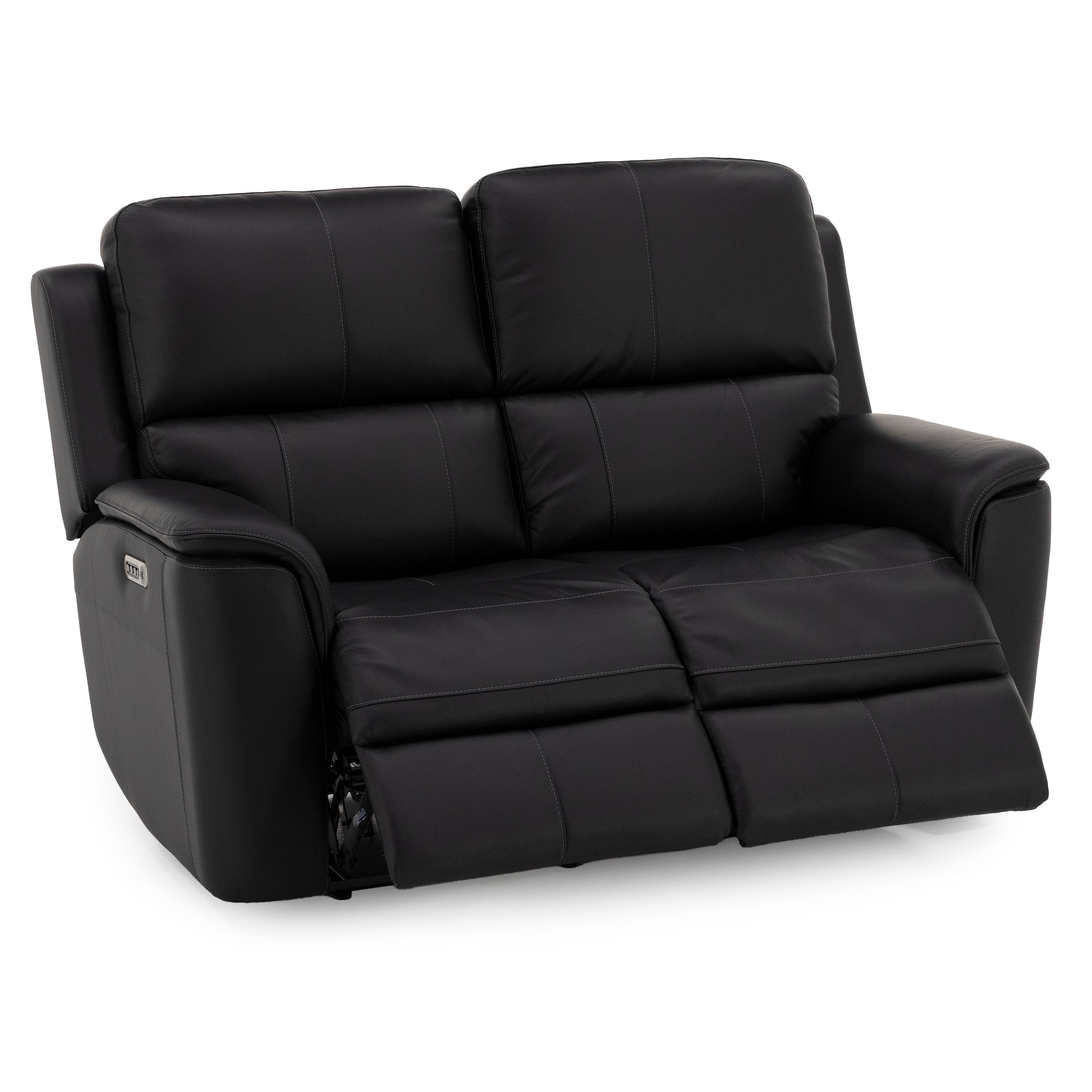 Hank Leather Fully Loaded Zero Gravity Reclining Loveseat