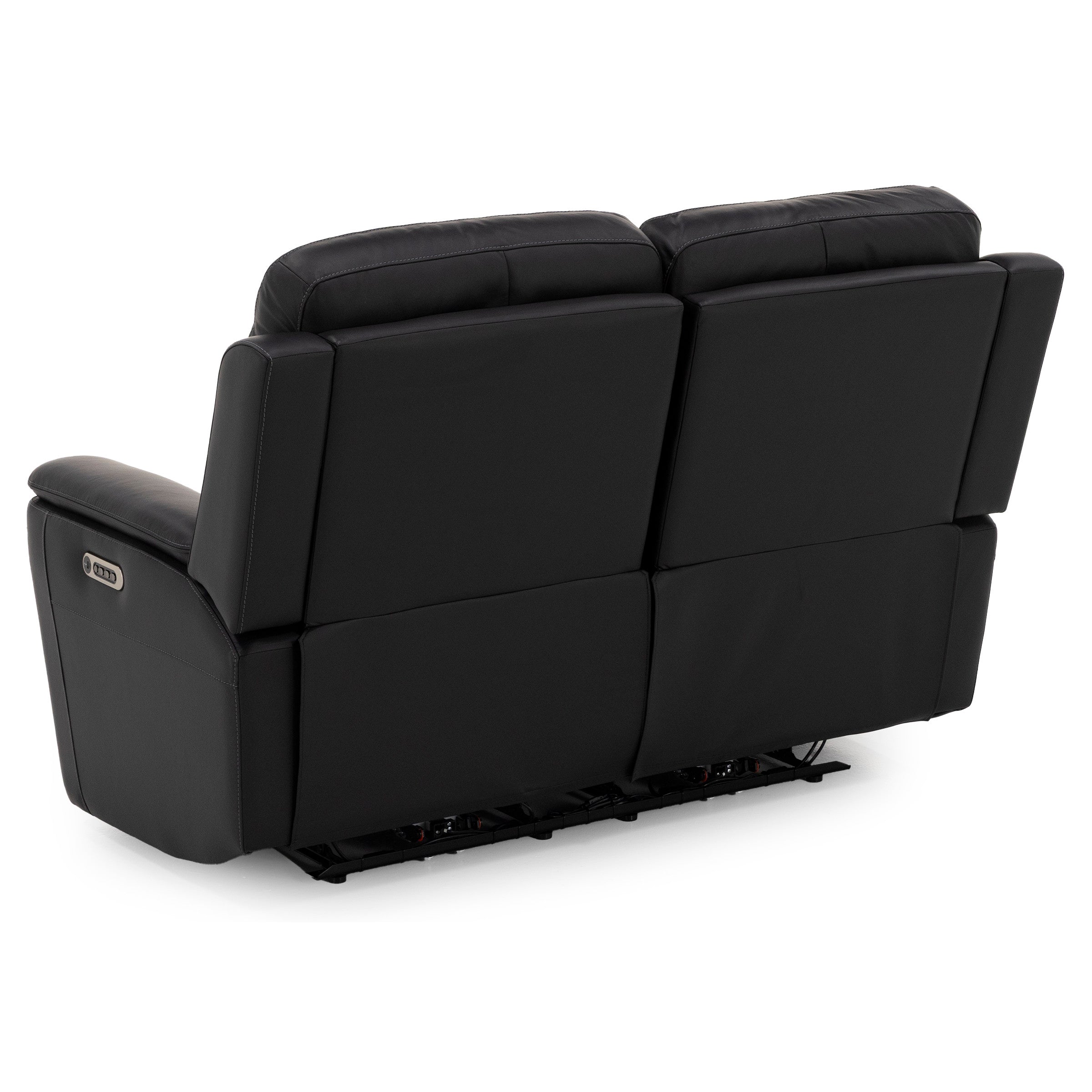 Hank Leather Fully Loaded Zero Gravity Reclining Loveseat