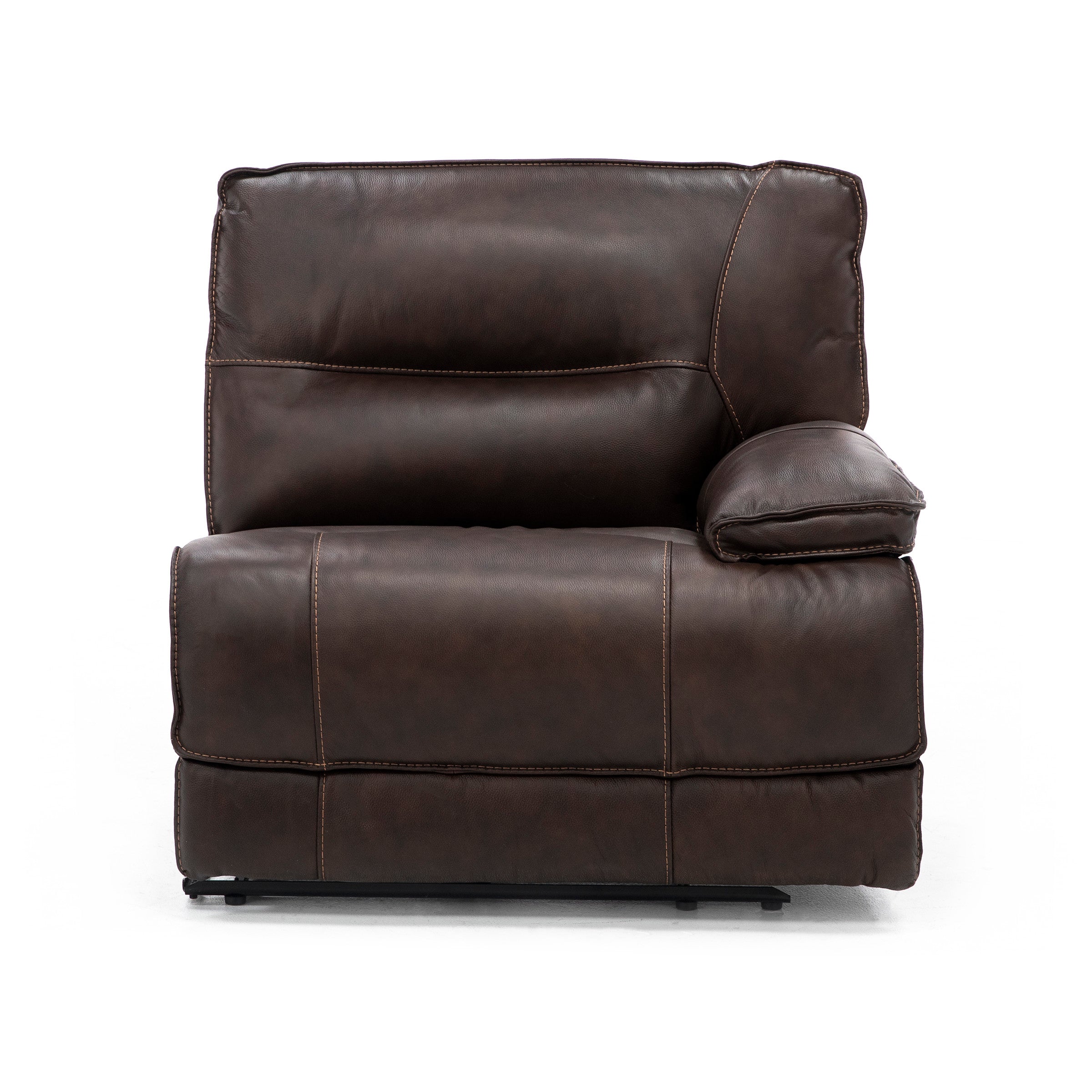 Mustang 7-Pc. Leather Power Headrest Reclining Modular