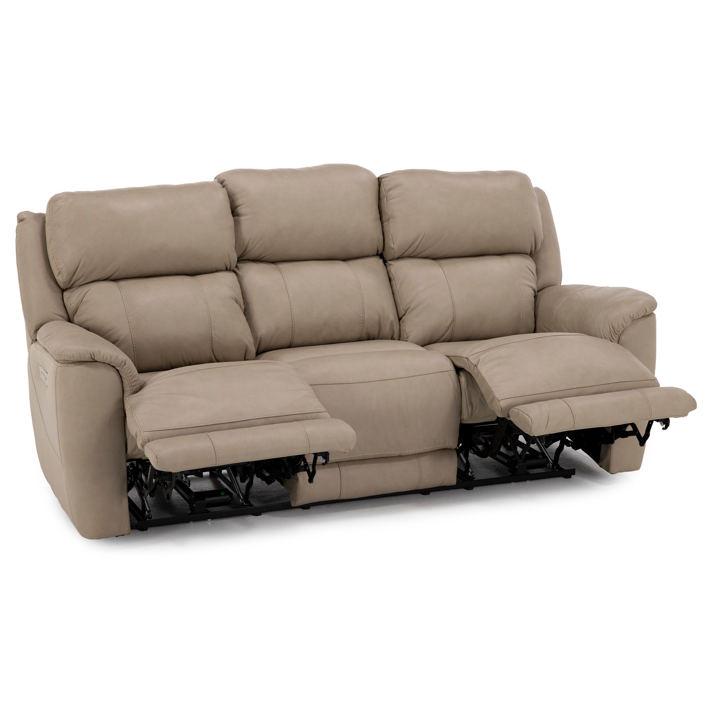Florence Leather Fully Loaded Zero Gravity Reclining Sofa