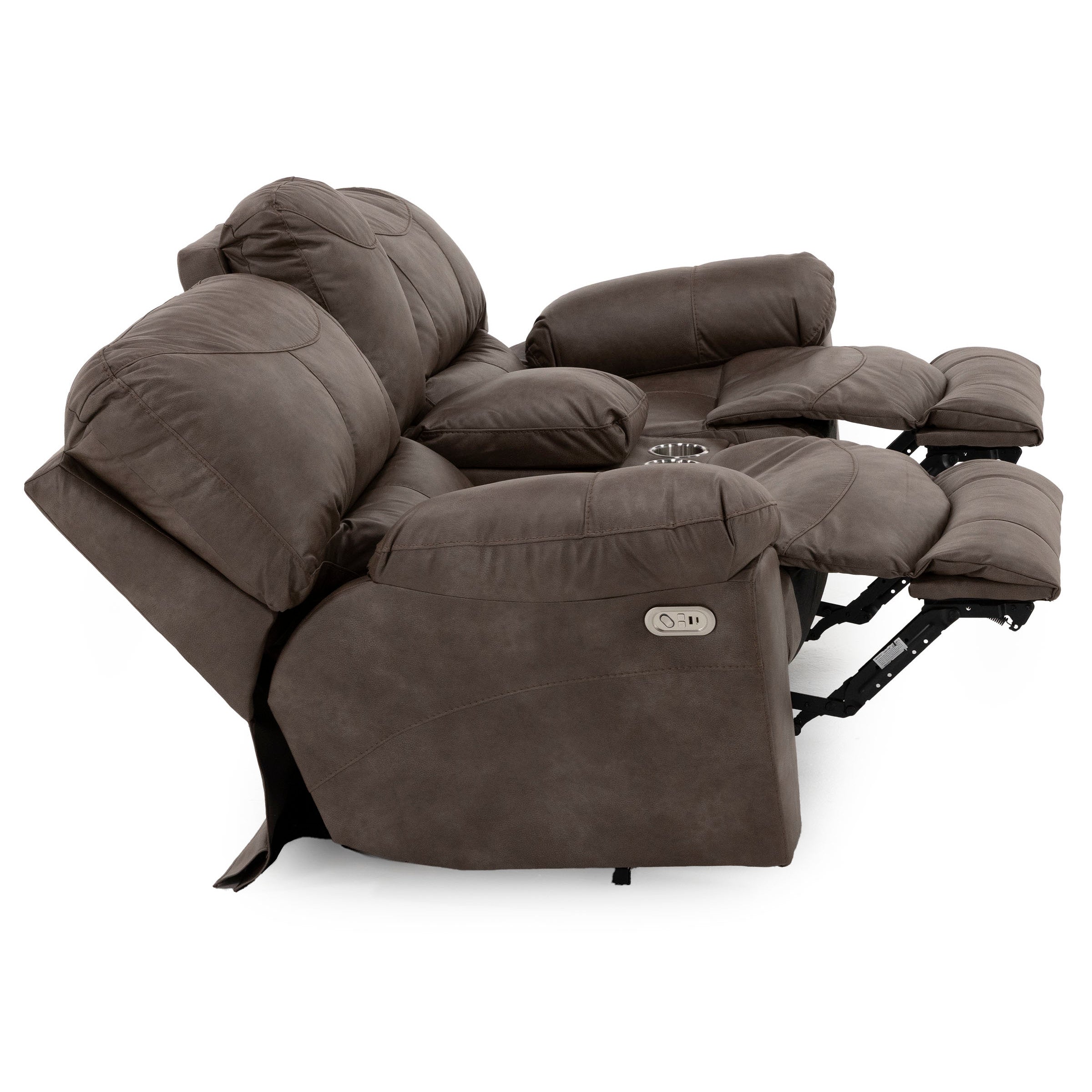 Trent Auto Gliding Power Reclining Console Loveseat