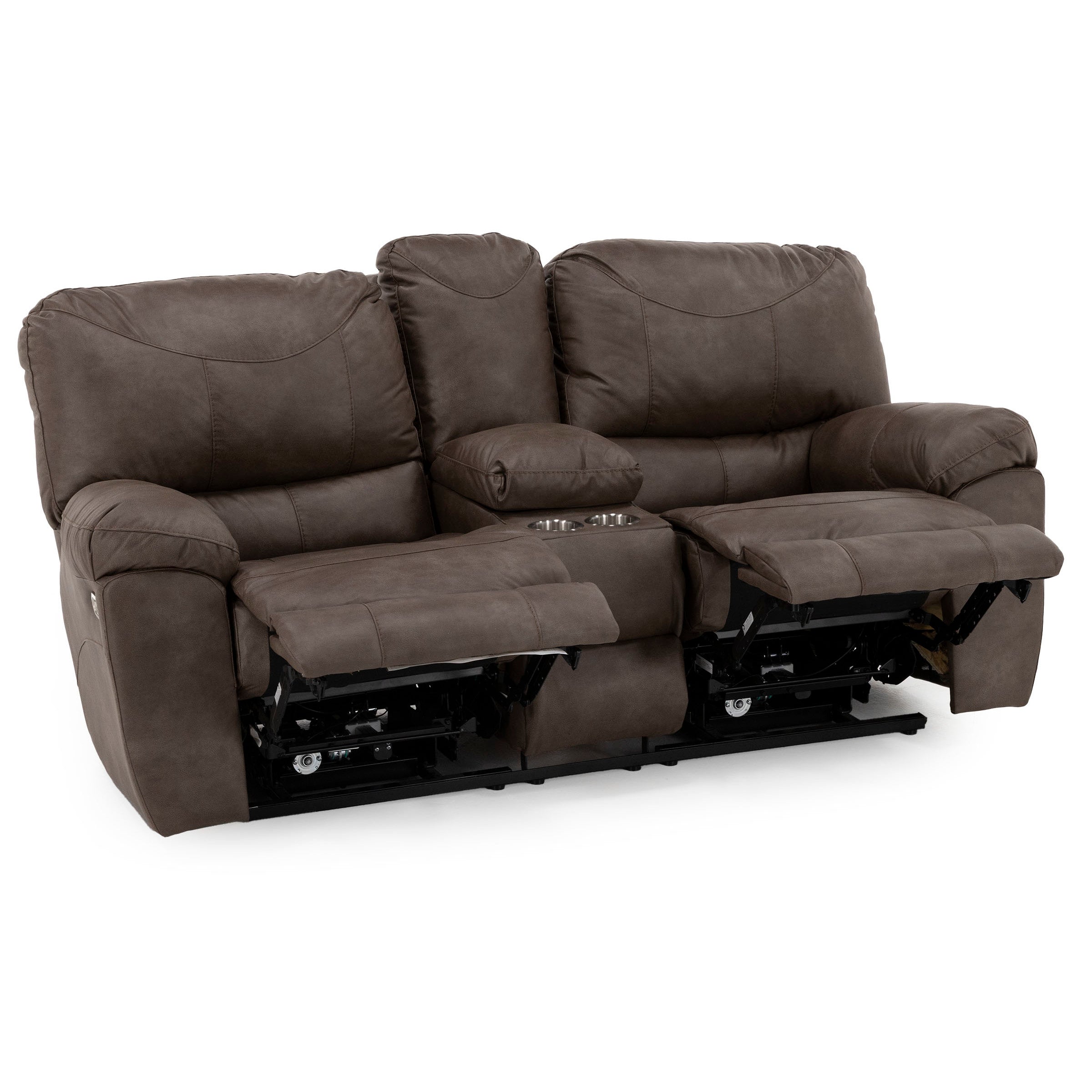 Trent Auto Gliding Power Reclining Console Loveseat
