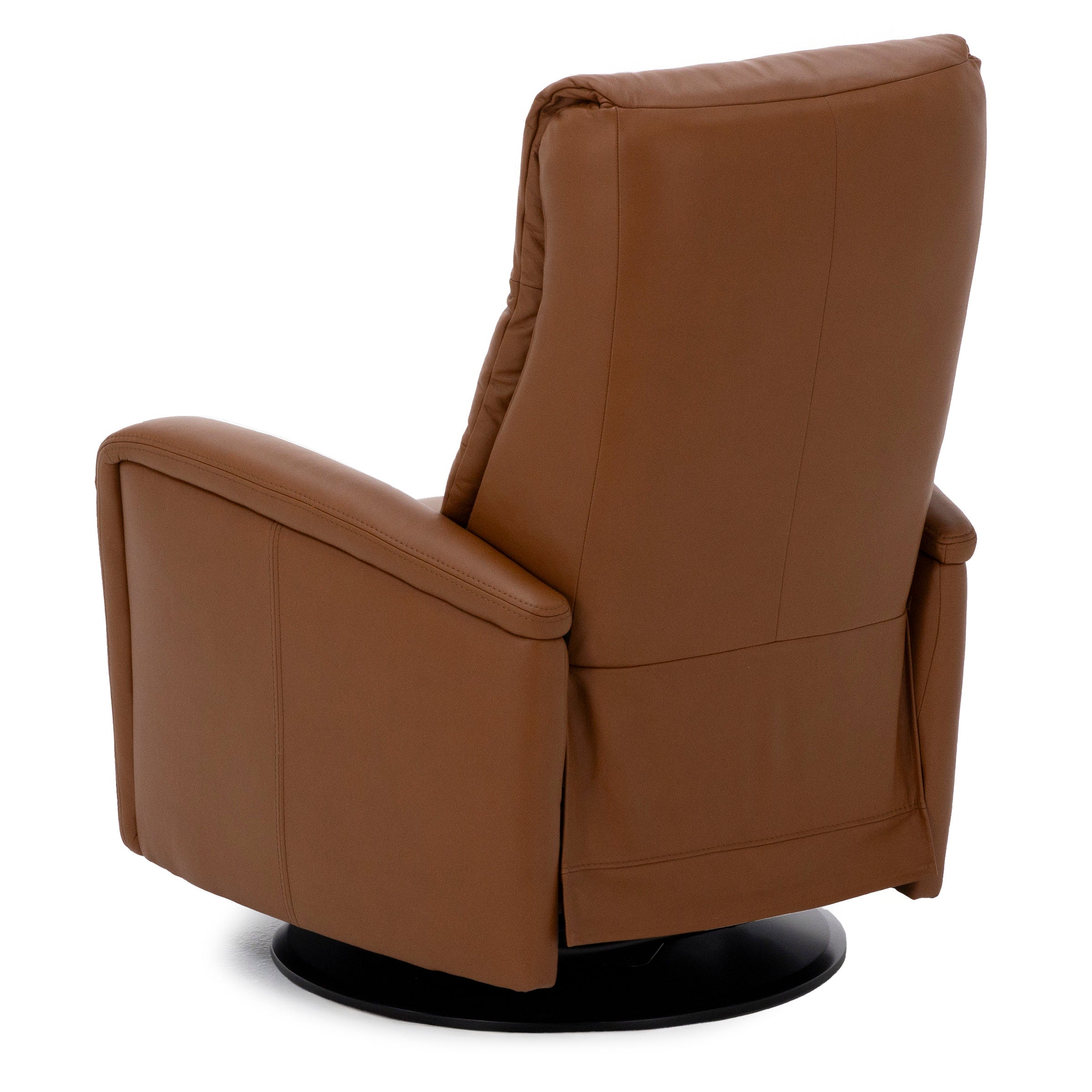 London Leather Fully Loaded Swivel Glider Recliner