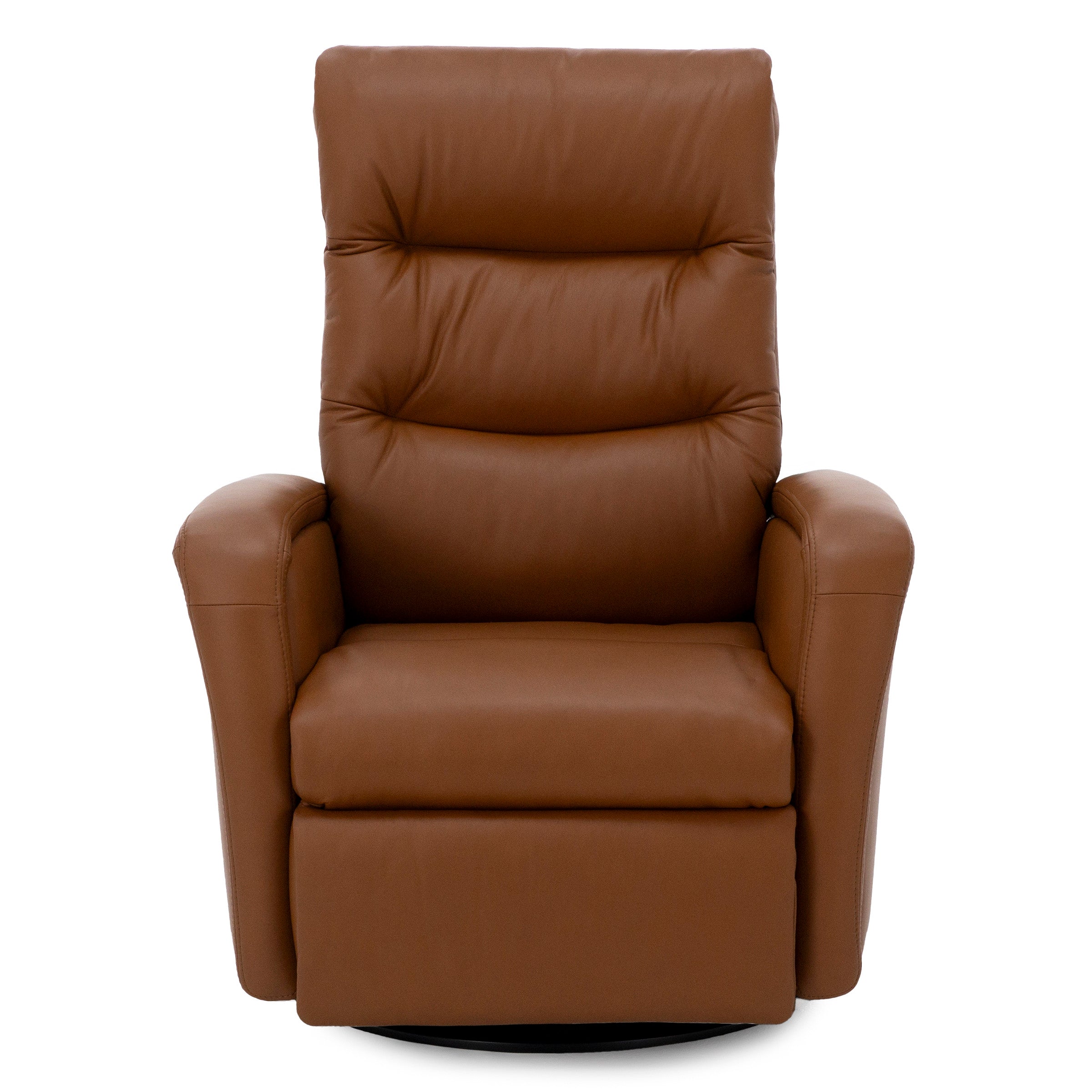 London Leather Fully Loaded Swivel Glider Recliner