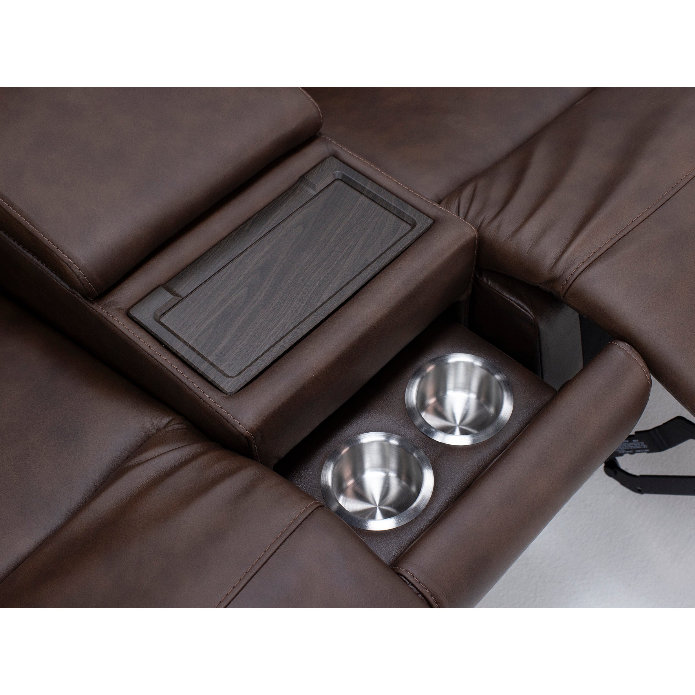 Flexsteel Harbor 3-Pc. Fully Loaded Reclining Console Loveseat With Heat and Massage