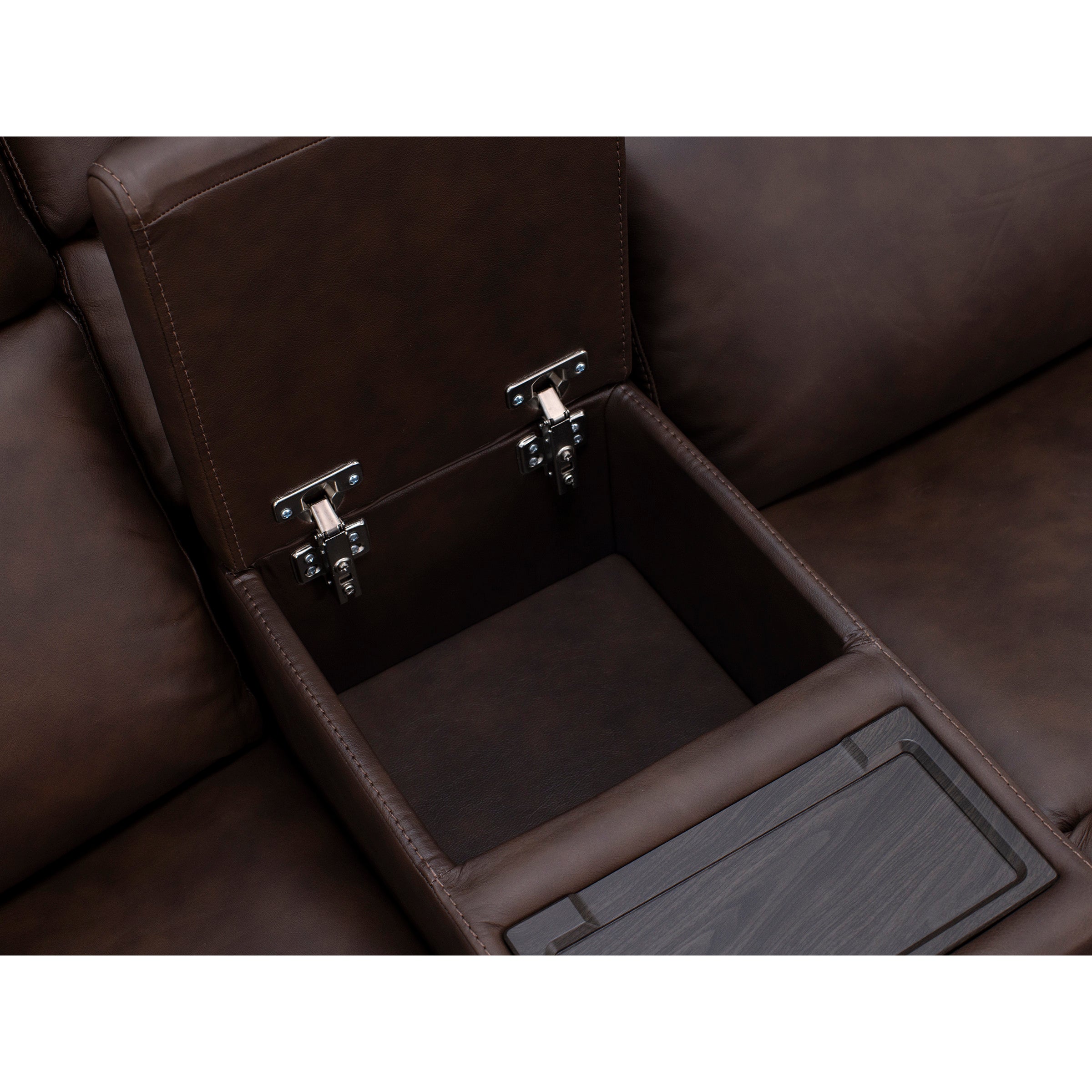 Flexsteel Harbor 3-Pc. Fully Loaded Reclining Console Loveseat With Heat and Massage