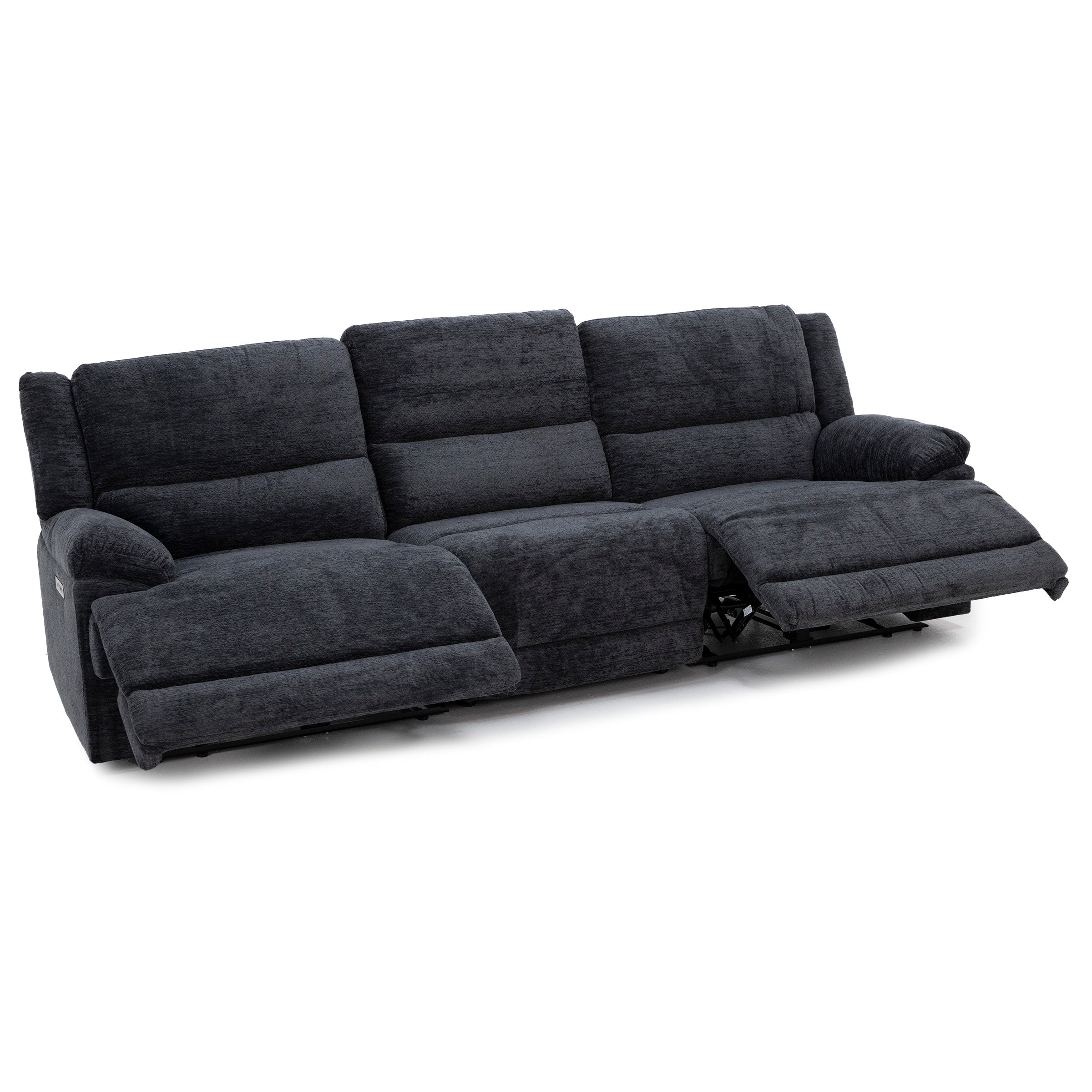 Lucie 3-Pc. Power Headrest Reclining Sofa