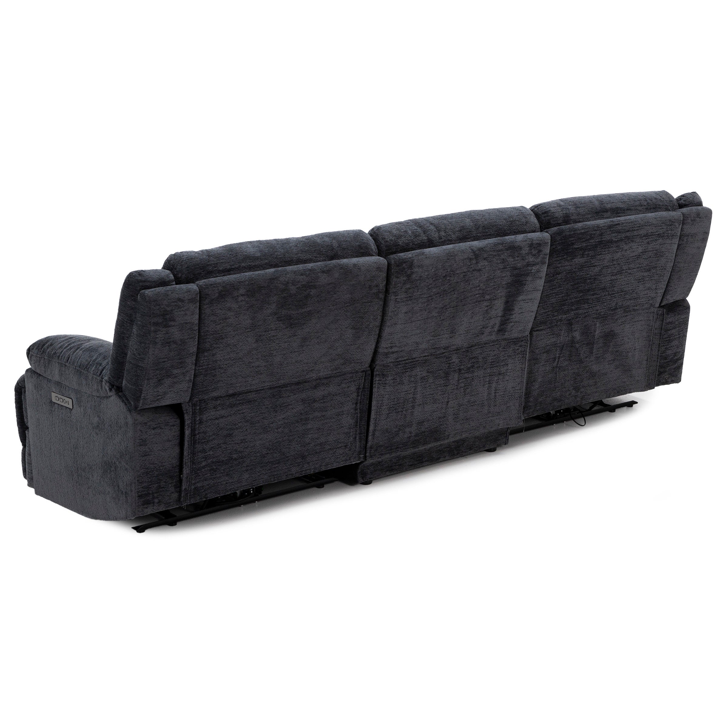 Lucie 3-Pc. Power Headrest Reclining Sofa
