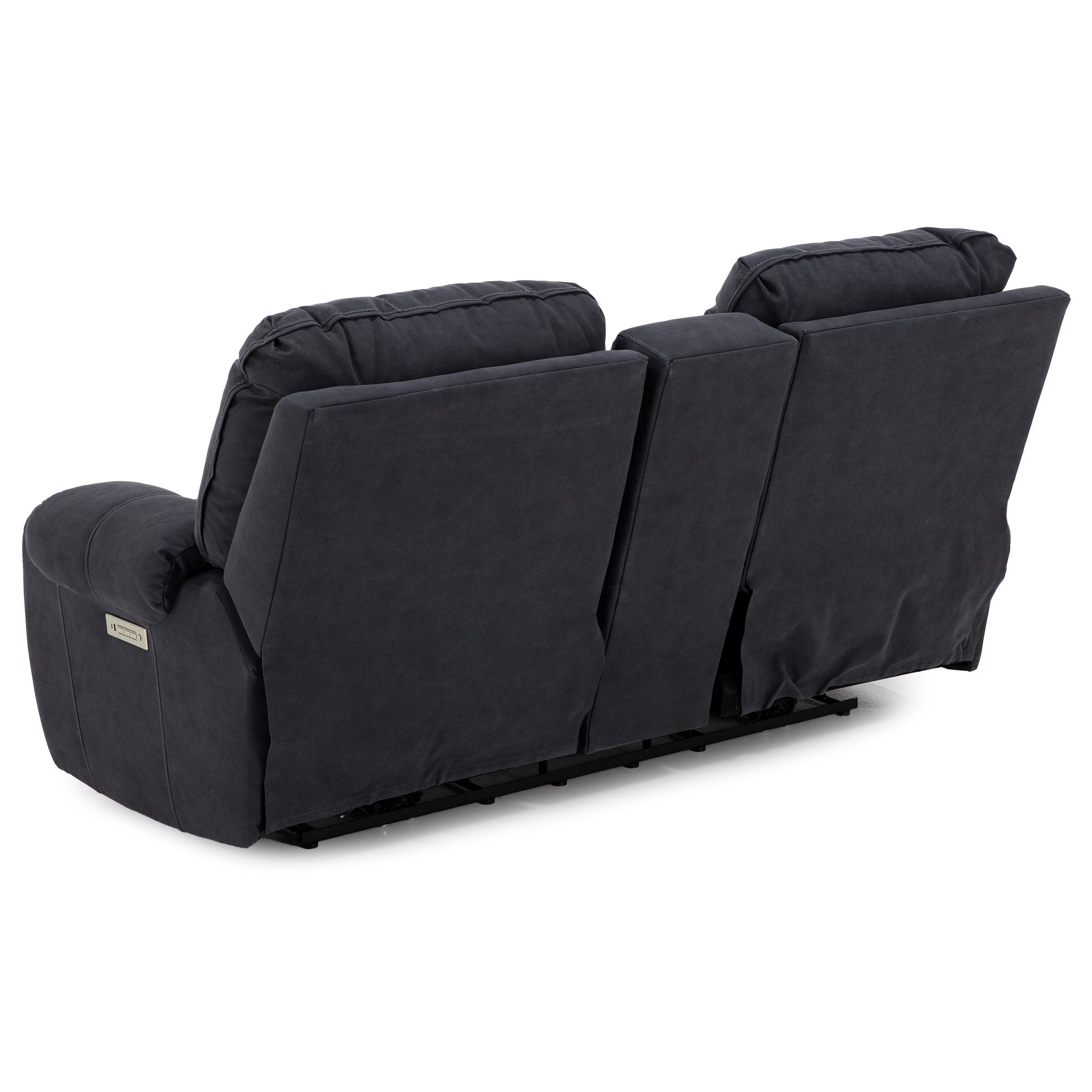 Cheyenne Fully Loaded Zero Gravity Reclining Console Loveseat In Performance Fabric