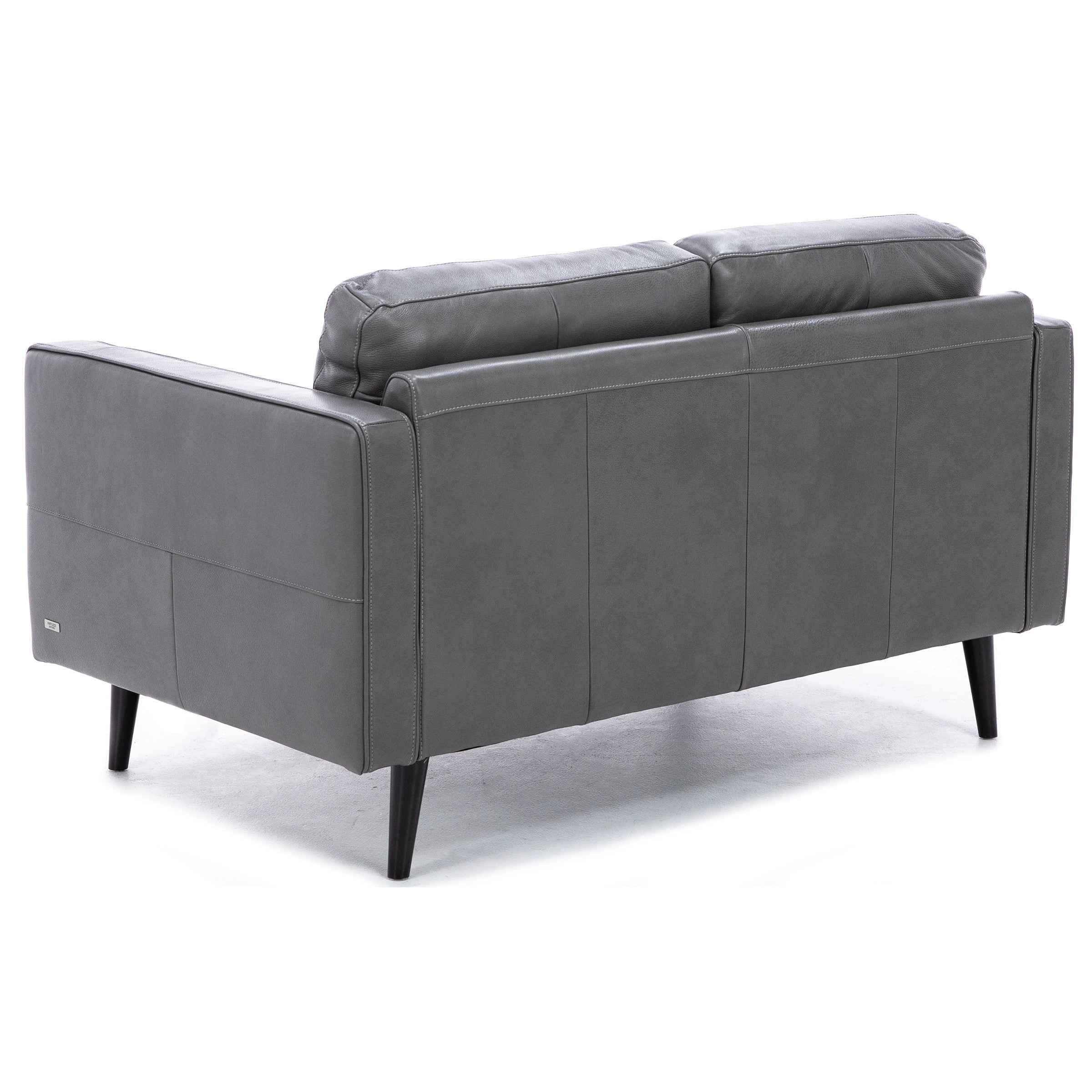 Turin Leather Loveseat